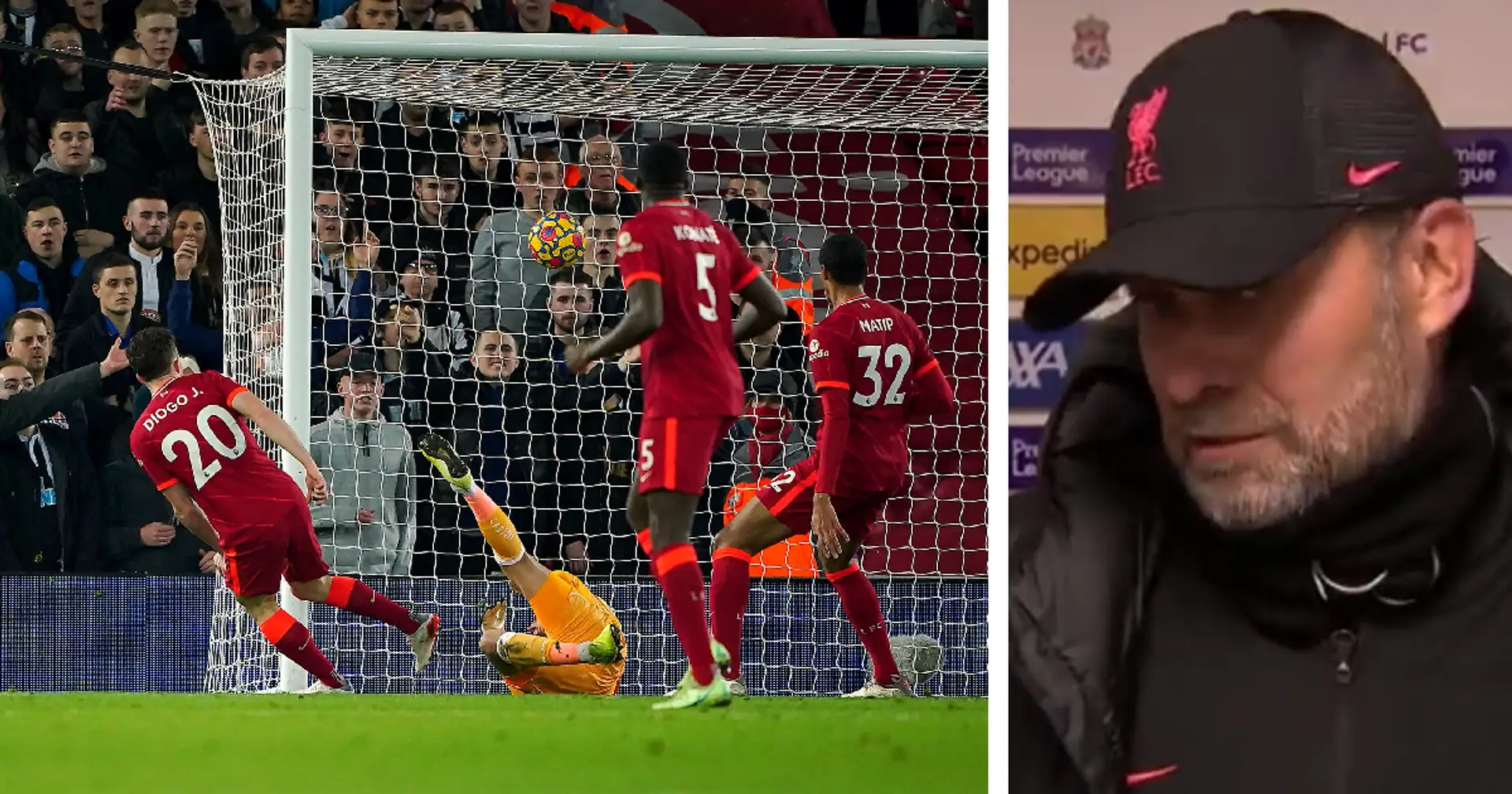 Klopp on Liverpool's equalizer: 'I didn't see it back but the assistant told me it was all good'
