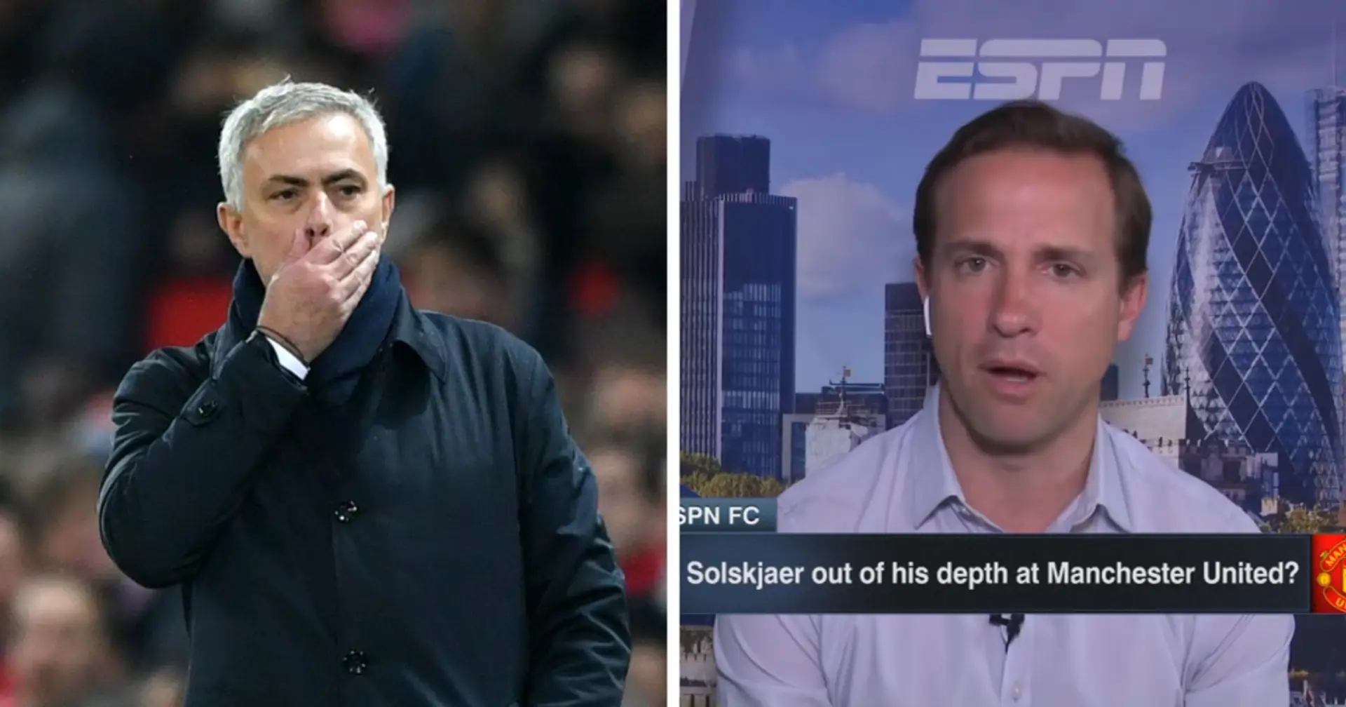 Tottenham vs Man United: will Mourinho prove that Solskjaer is 'out of his depth'? (video)