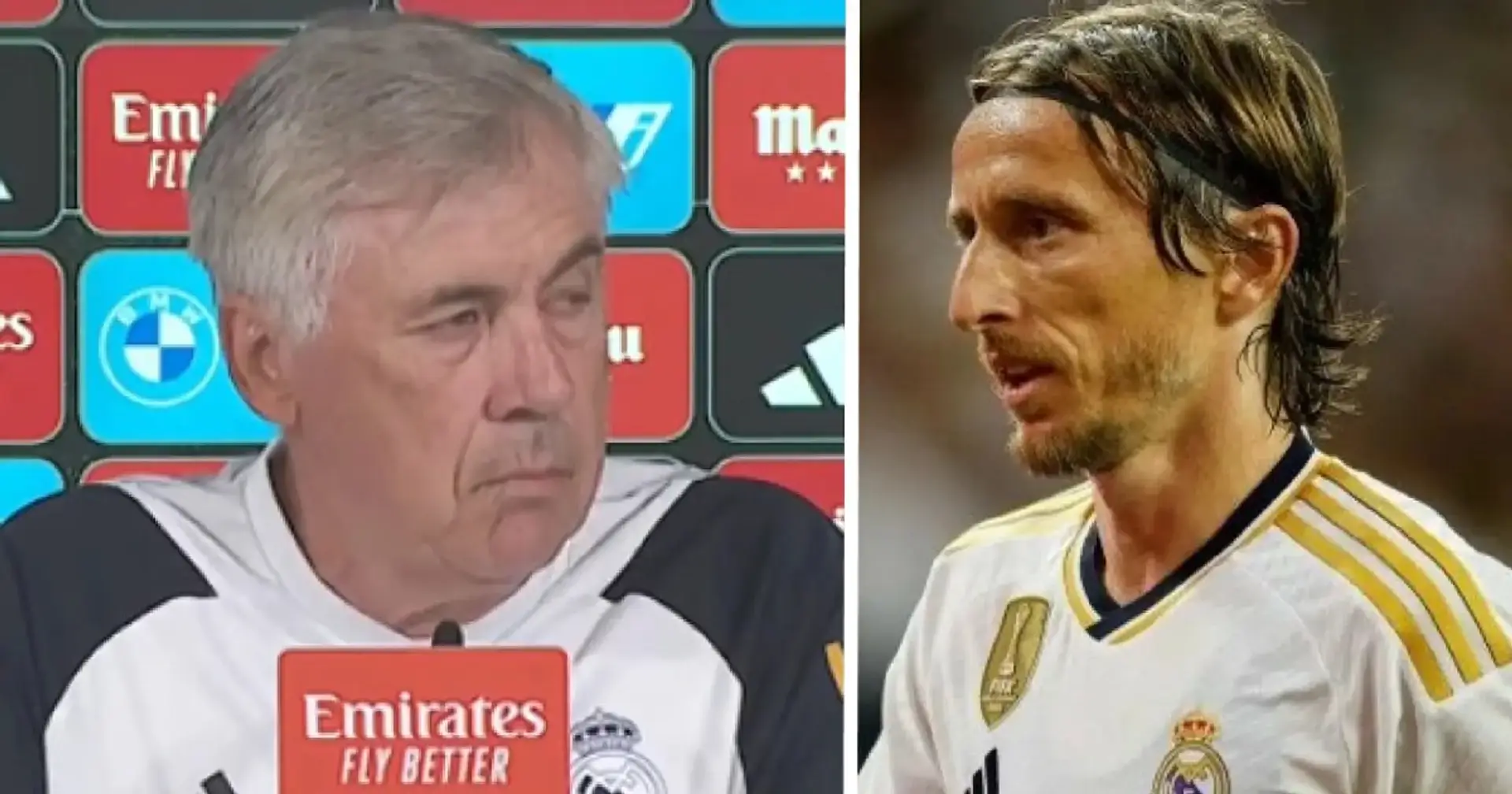 Ancelotti explique la situation "compliquée" avec Luka Modric
