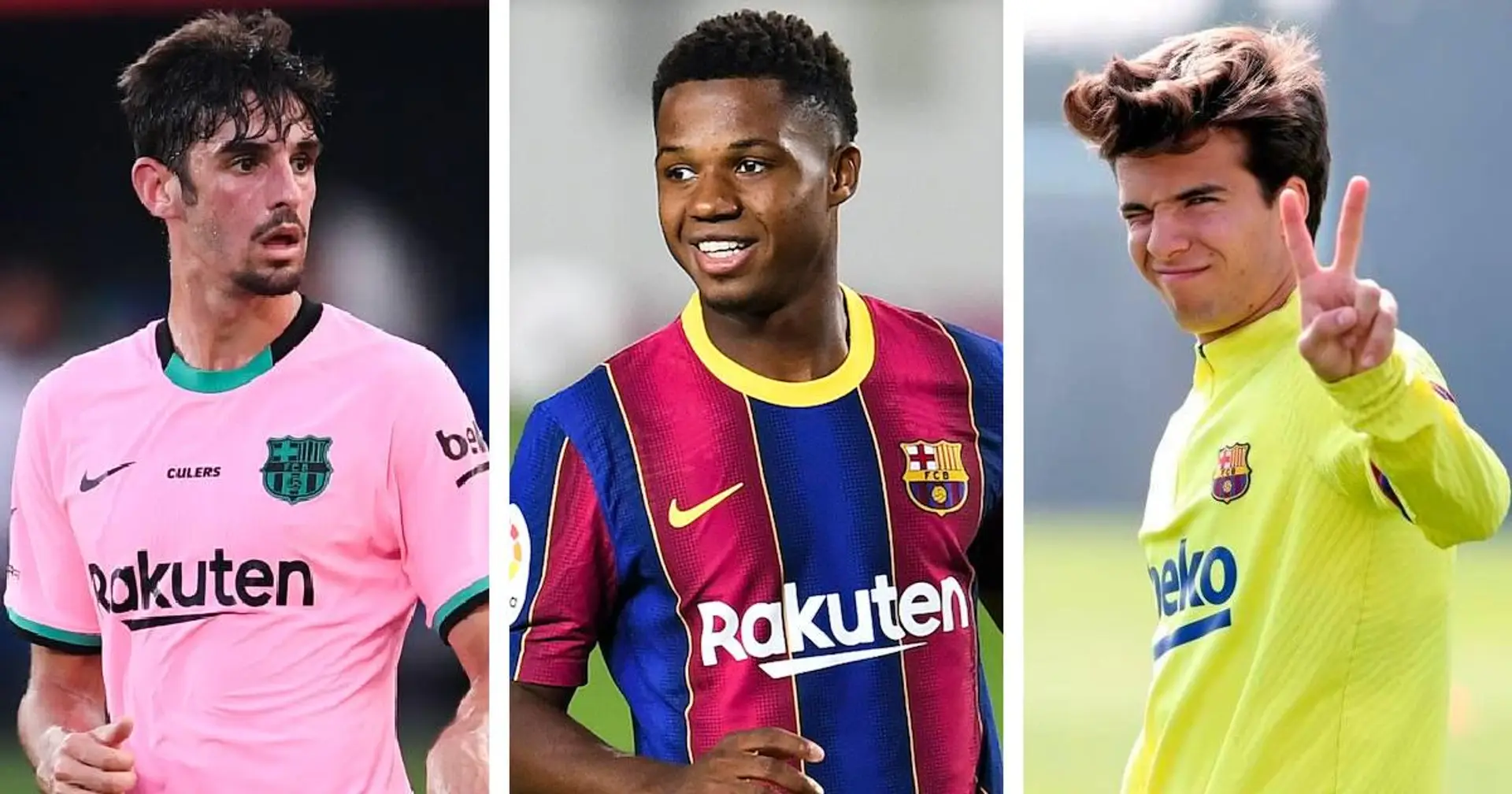 3 veteranos fuera, muchas gemas jóvenes: el Barça ahora es el equipo más joven de La Liga