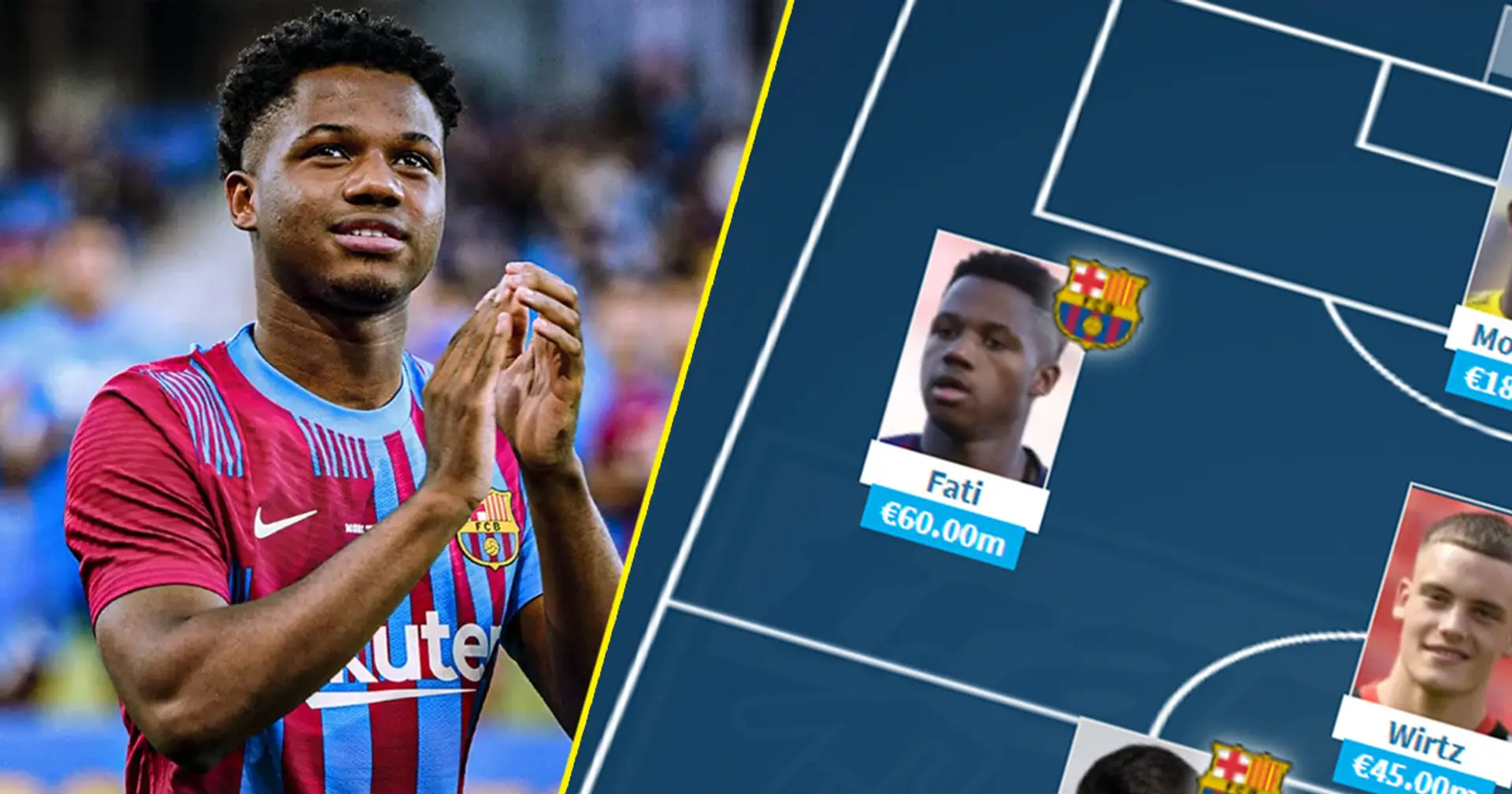 2 Barca gems and 1 Cule from Germany make World's Most Expensive XI of under-18 players