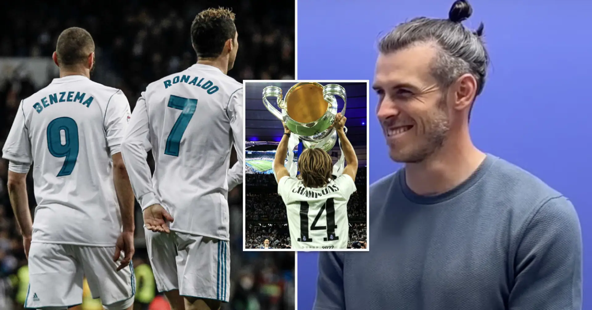 Gareth Bale elige su mejor equipo de 5 contra 5: es realmente icónico