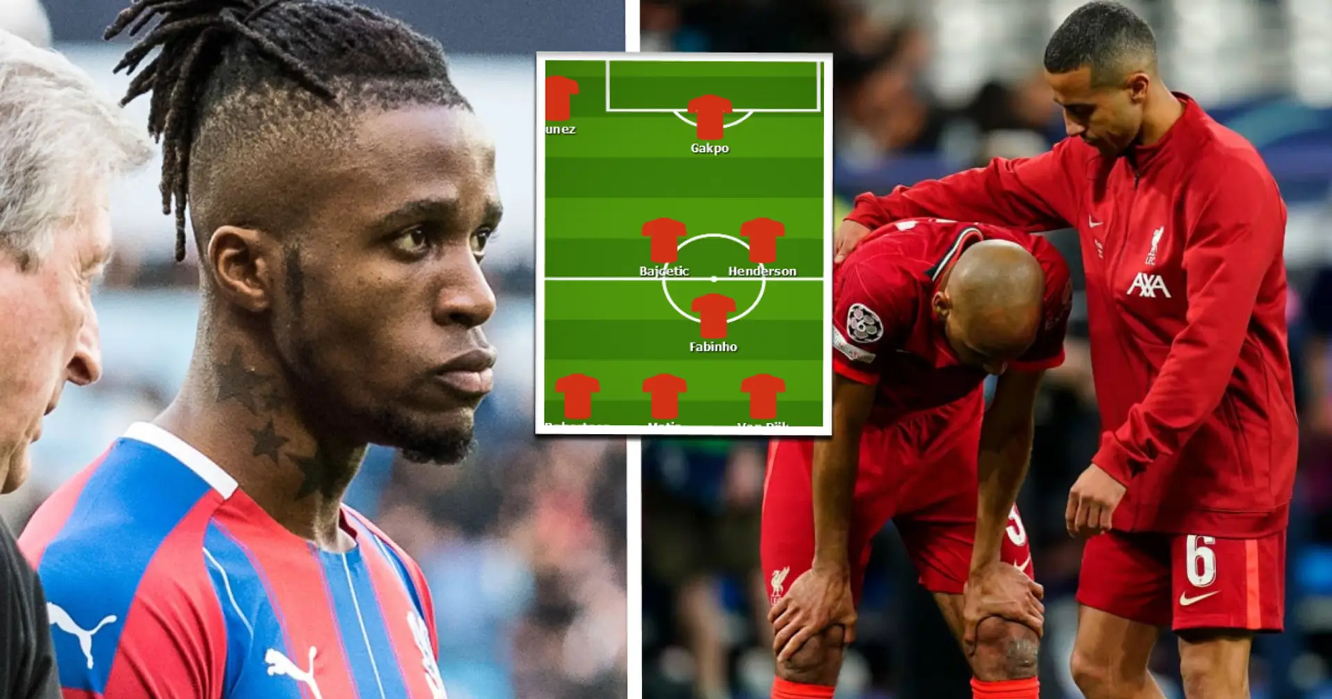Host missing their best player: Team news and probable lineups for Crystal Palace v Liverpool game