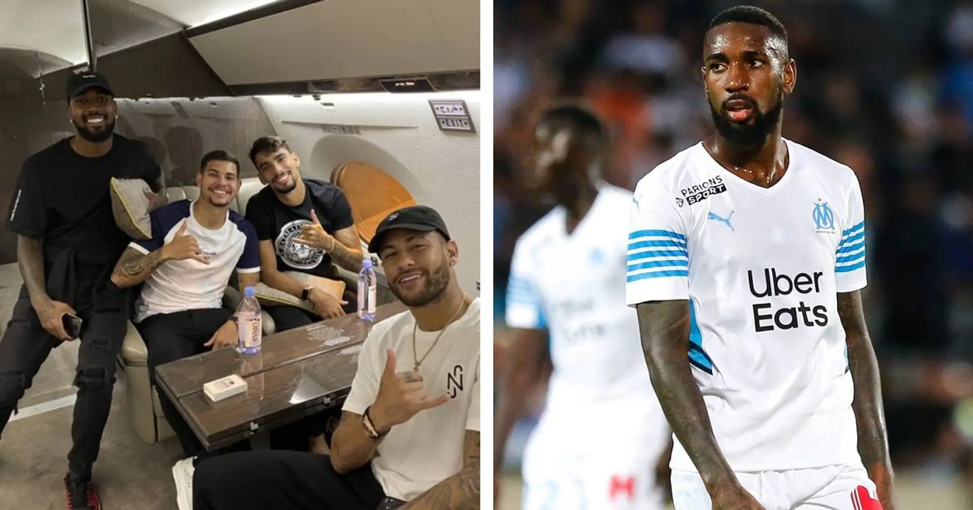Aperçu: Gerson rentre de la Sélection avec Neymar et deux joueurs lyonnais