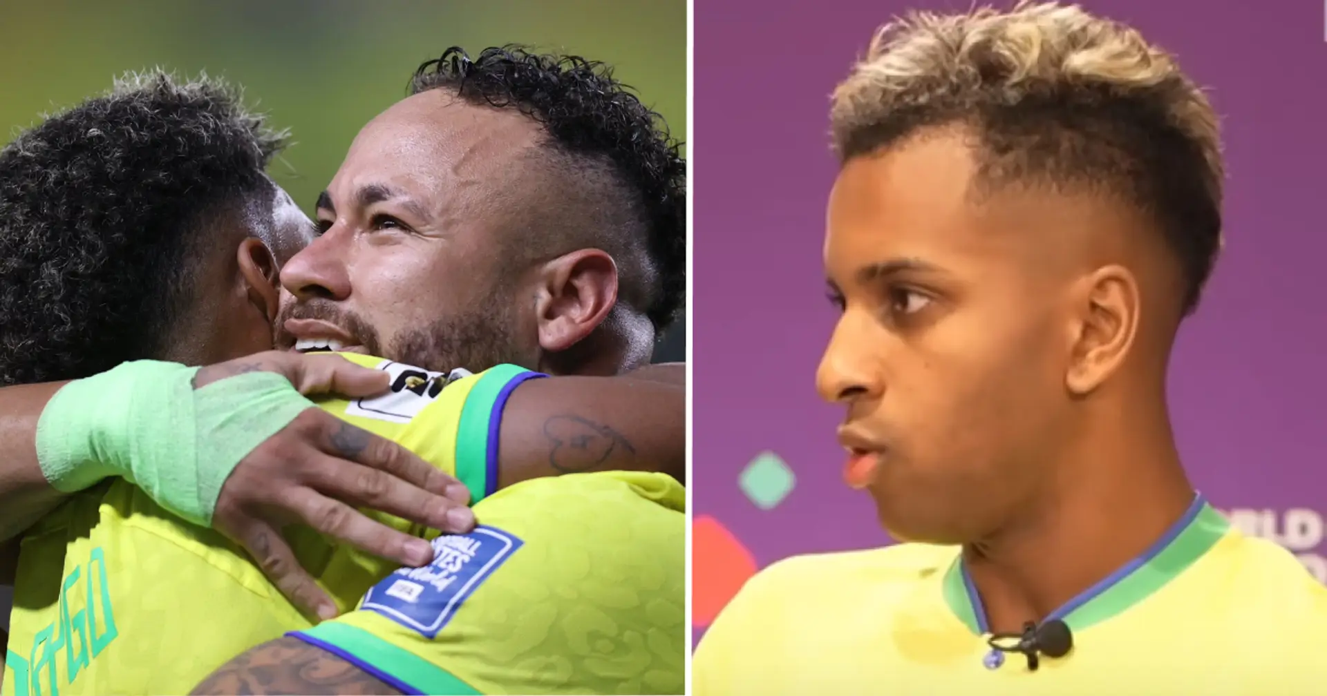 Rodrygo qualifie Neymar comme son idole après sa passe décisive menant à un record de but du Brésilien 