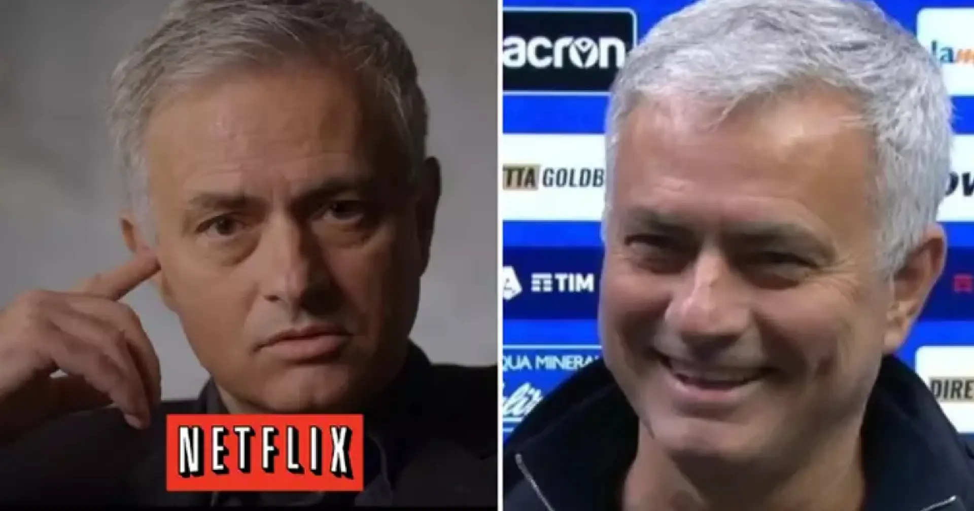 José Mourinho révèle des détails sur sa nouvelle série Netflix et explique pourquoi tout le monde va penser qu'il est un "abruti"