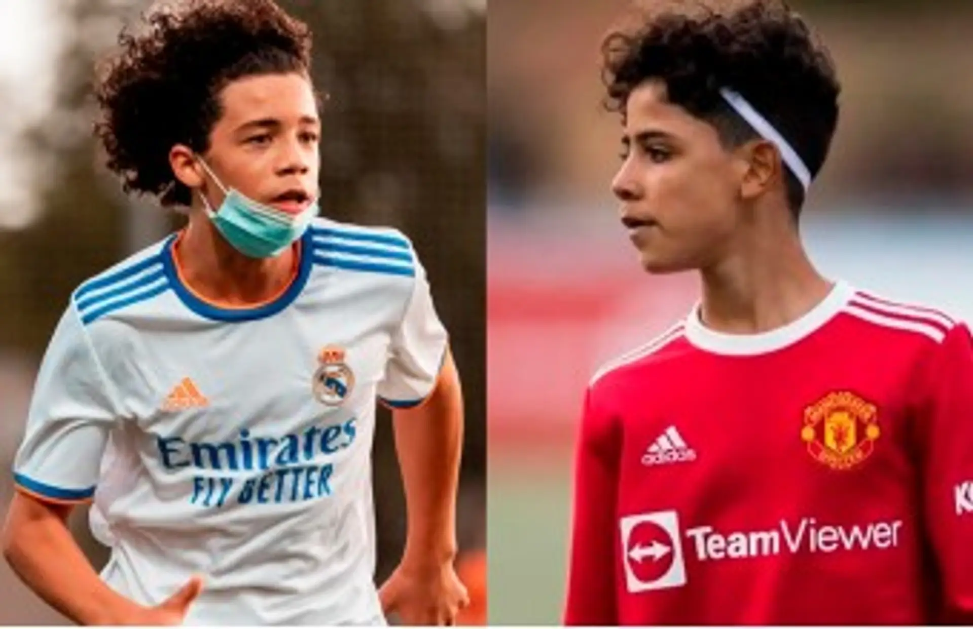 El Madrid puede juntar a los hijos de Cristiano y Marcelo en el mismo equipo: Cristiano Jr y Enzo