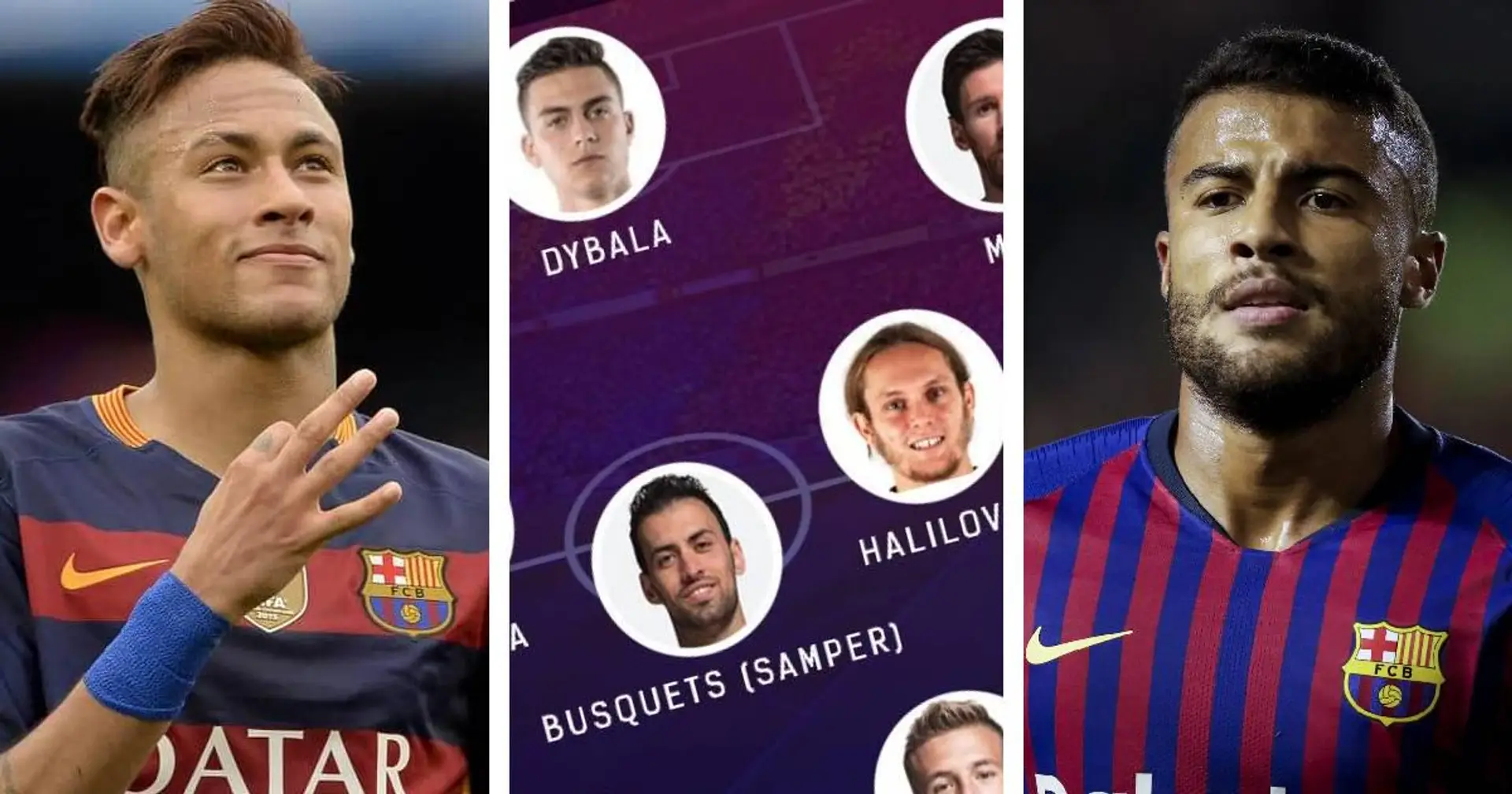 Messi et Neymar toujours présents, le milieu de terrain de La Masia et plus: comment il y a 4 ans, un fan du Barca a tenté de prédire notre XI pour la saison 2020-21