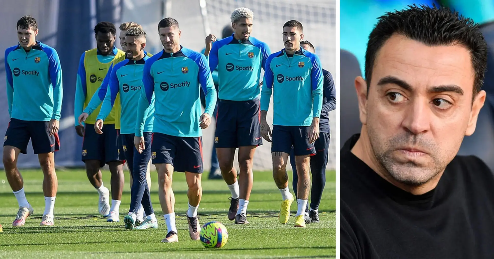 Xavi annule les vacances prévues pour l'équipe car il est en colère après le résultat contre l'Espanyol