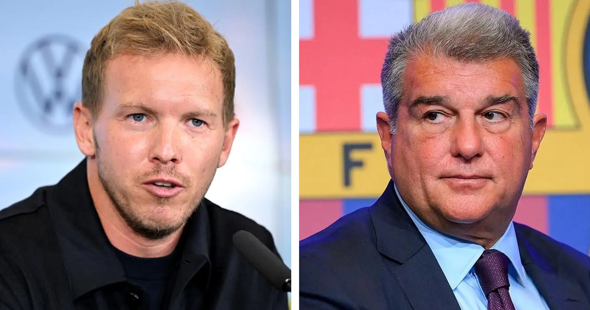 Barca target Nagelsmann: 'There's a good chance I'll sign for a team before Euro 2024'
