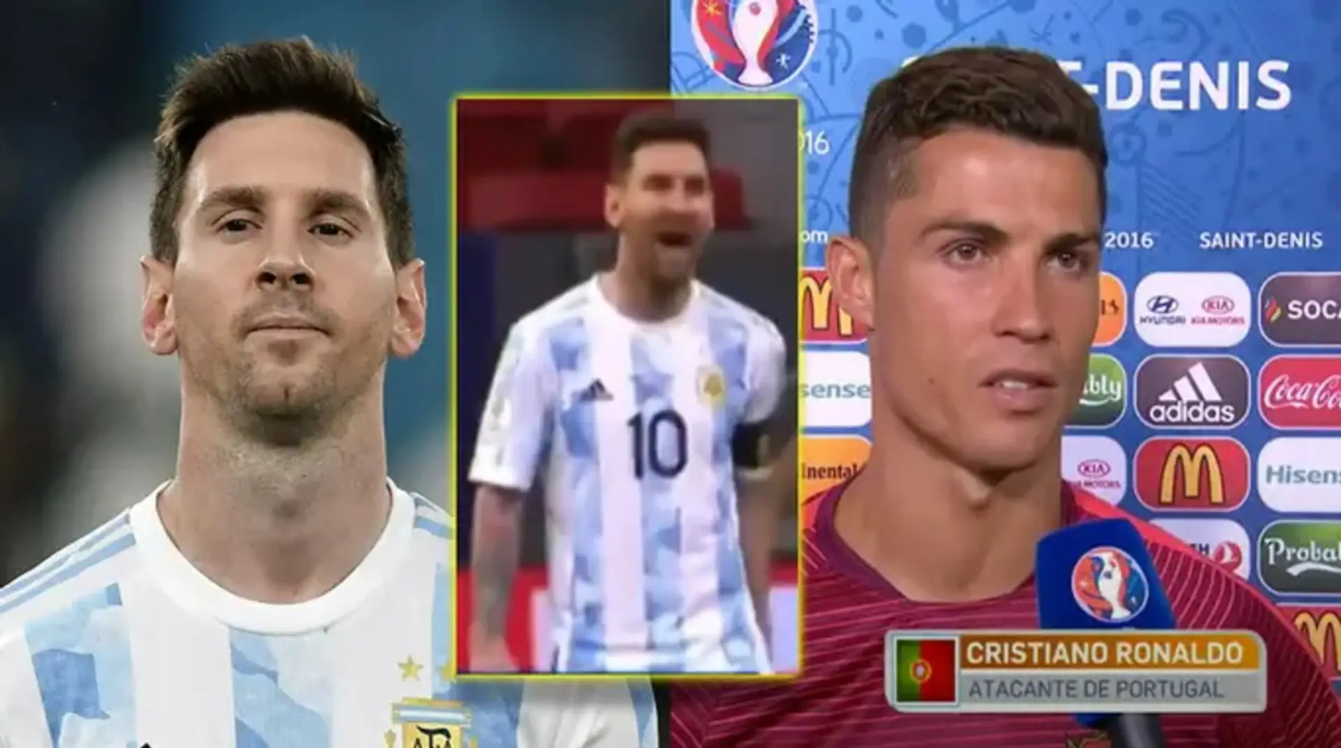 'Bueno, Leo también lo hizo': un fan destruye la teoría de que Cristiano tiene más éxito con la selección que Messi