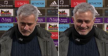 José Mourinho al reportero: 'Tienes todas estas estadísticas negativas pero tengo un desafío para ti'