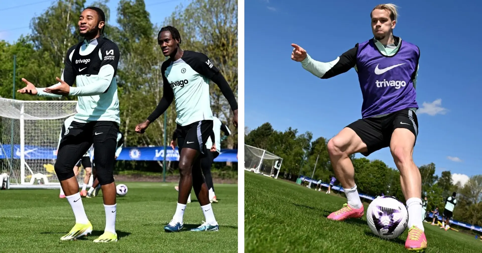 Ten best training images as Blues prepare for London derby