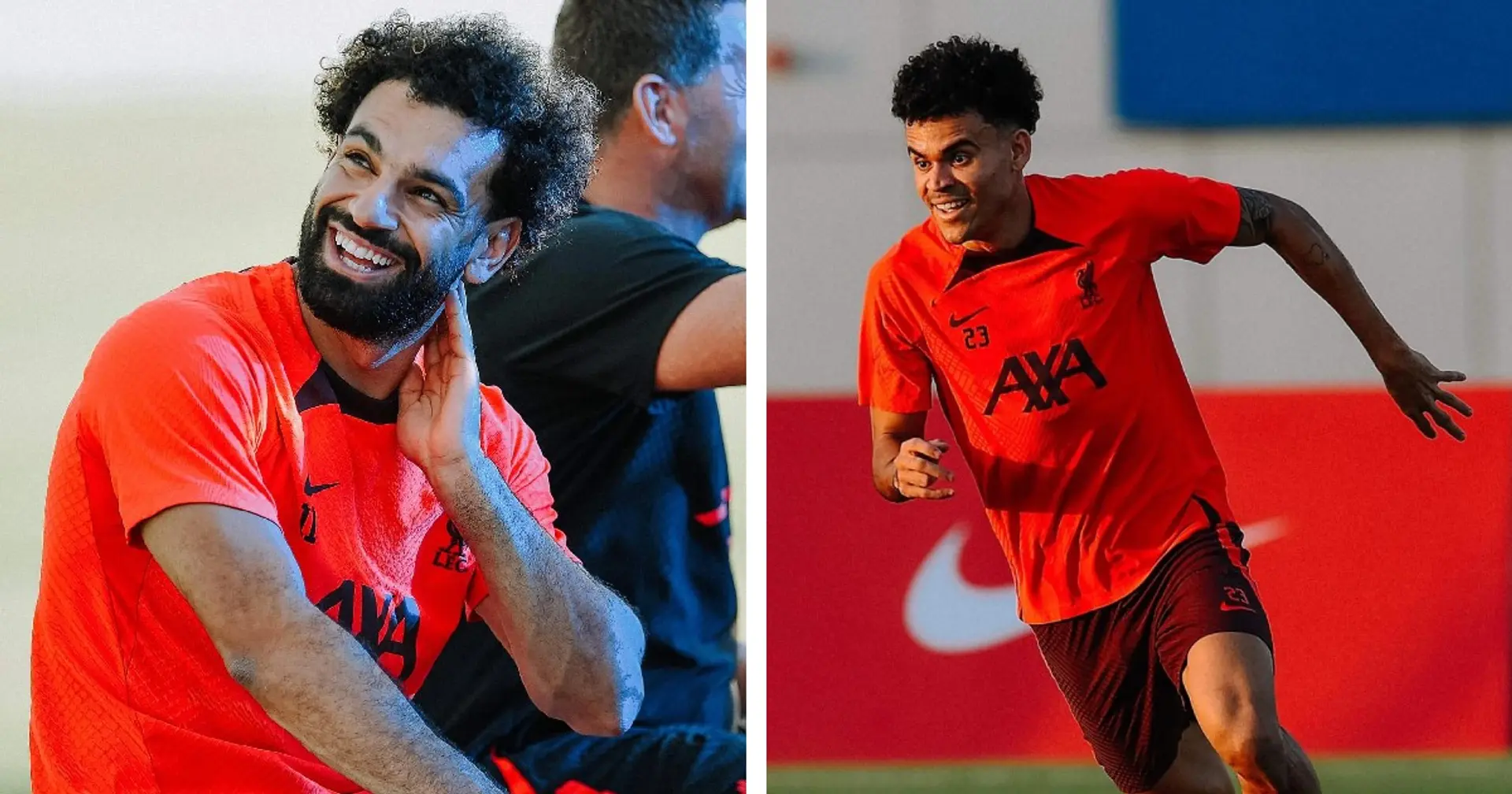 Diaz back training with Liverpool in Dubai - 7 best images