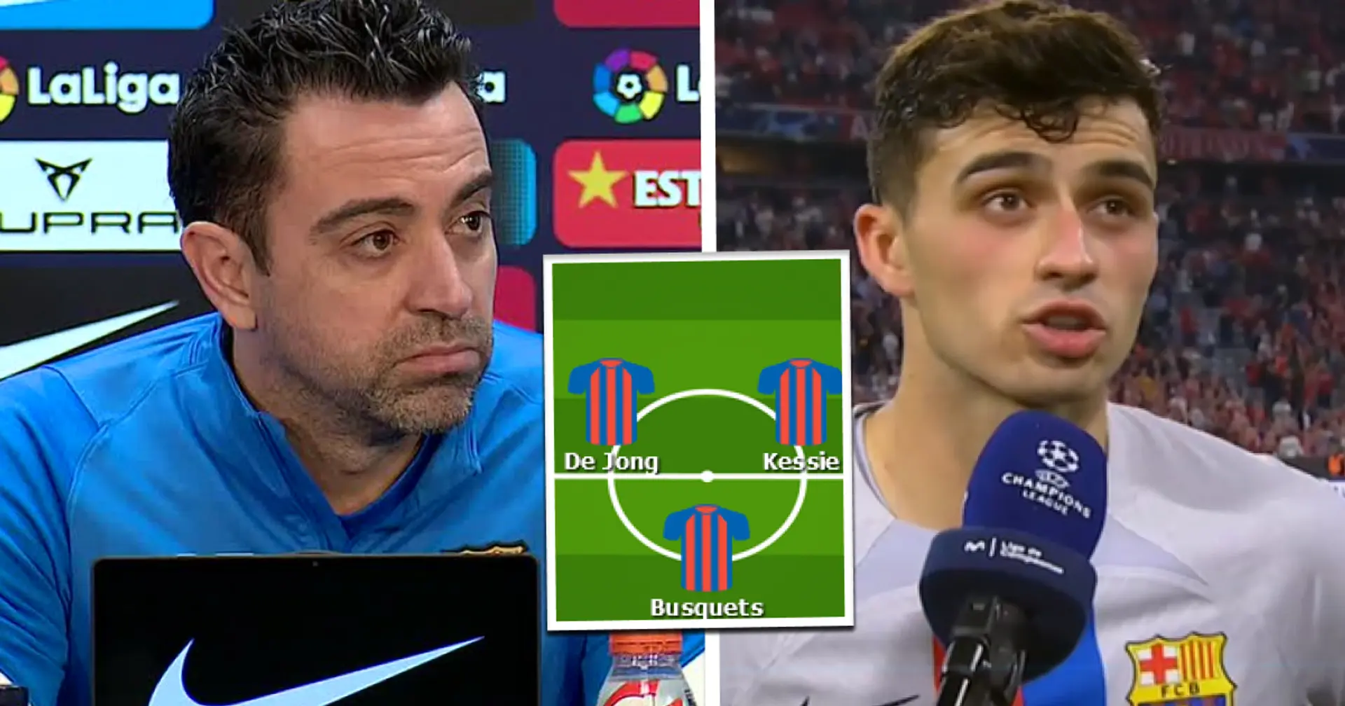 Xavi plans to use '4 midfielders' vs Bayern – shown in lineup
