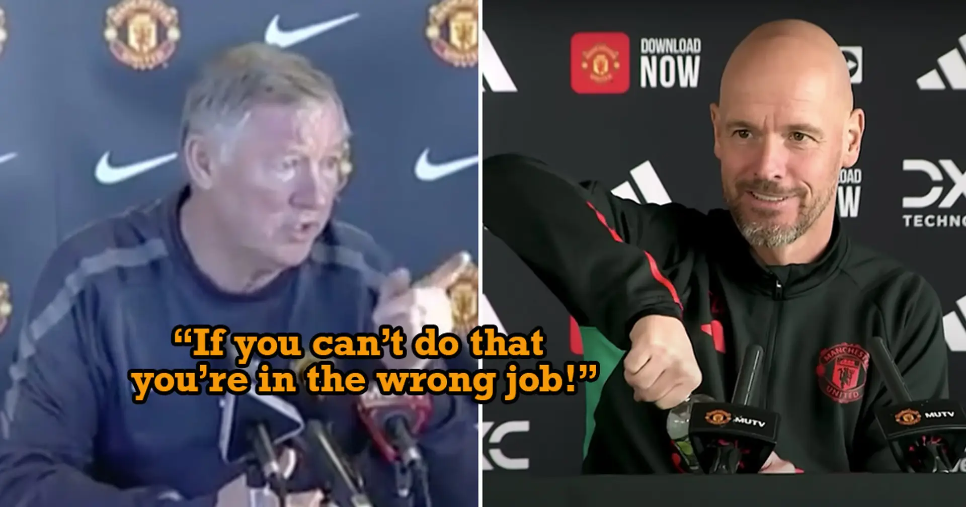 'Am I making this clear to you?': How Sir Alex dealt with annoying reporters — Ten Hag, take note