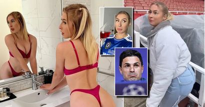 'Best female squirter of all time' Astrid Wett leaves a surprise on Mikel Arteta's seat ahead of Chelsea clash