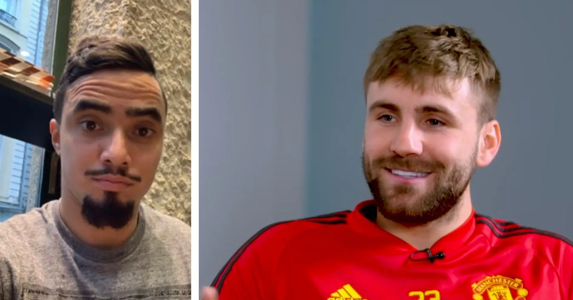 Rafael da Silva sends the sweetest message to Luke Shaw after Player of the Year win