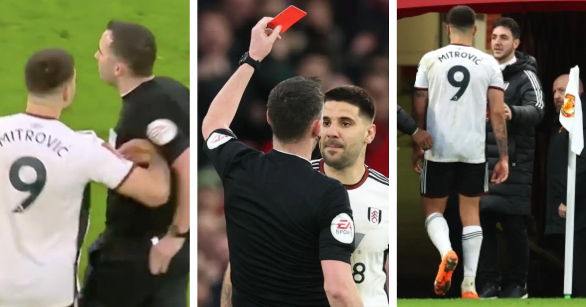 'He's lost his side the game': Aleksandar Mitrovic savaged for moment of madness vs Man United