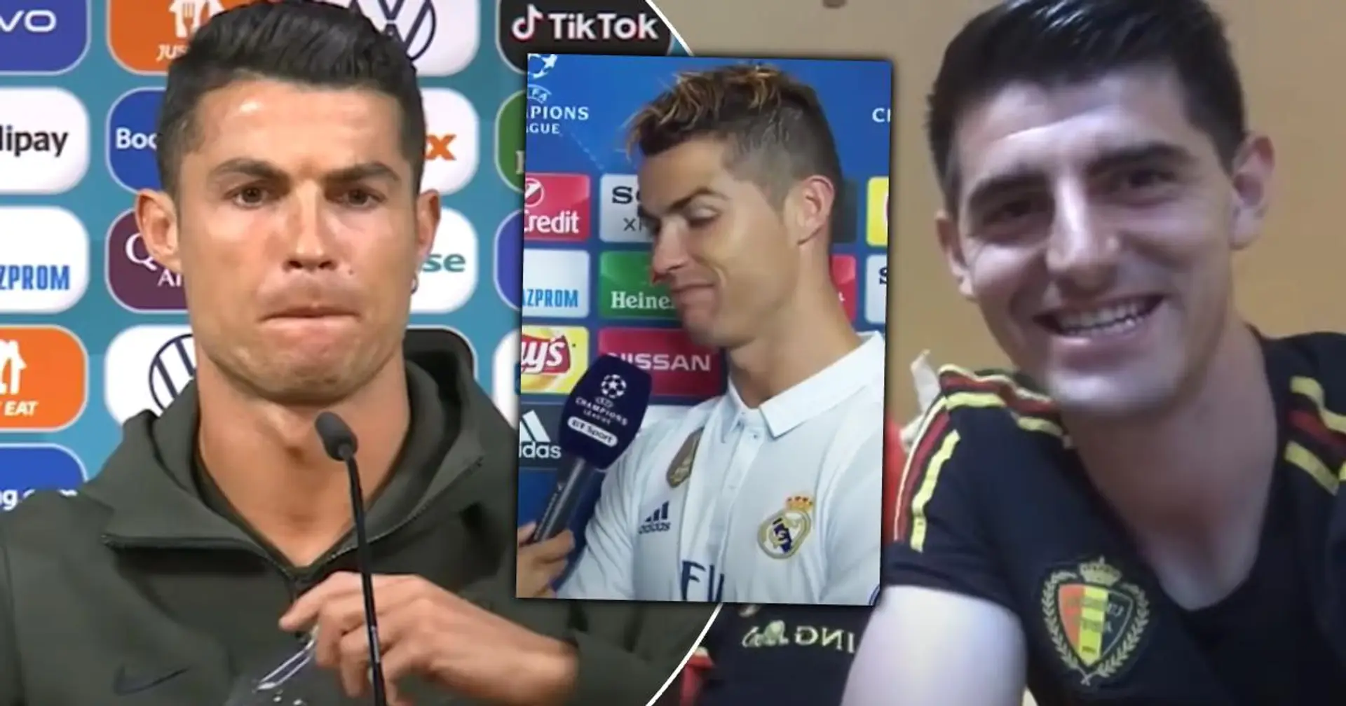 Courtois: "Ronaldo è lo stesso giocatore di quando ero all'Atletico ma mi sono evoluto"