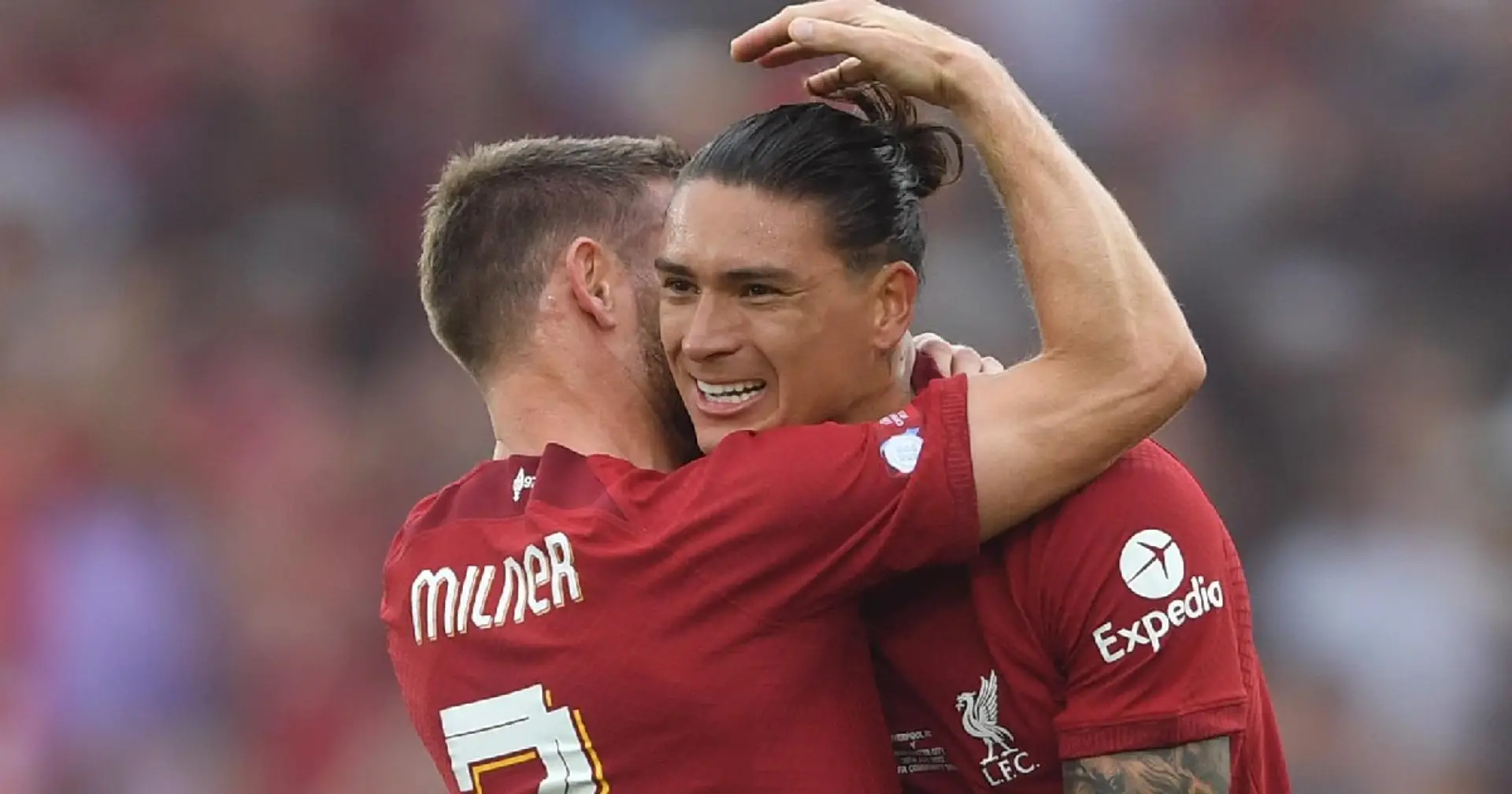 'He's different to the other boys up there': Milner tips Nunez to have long-term impact at Liverpool