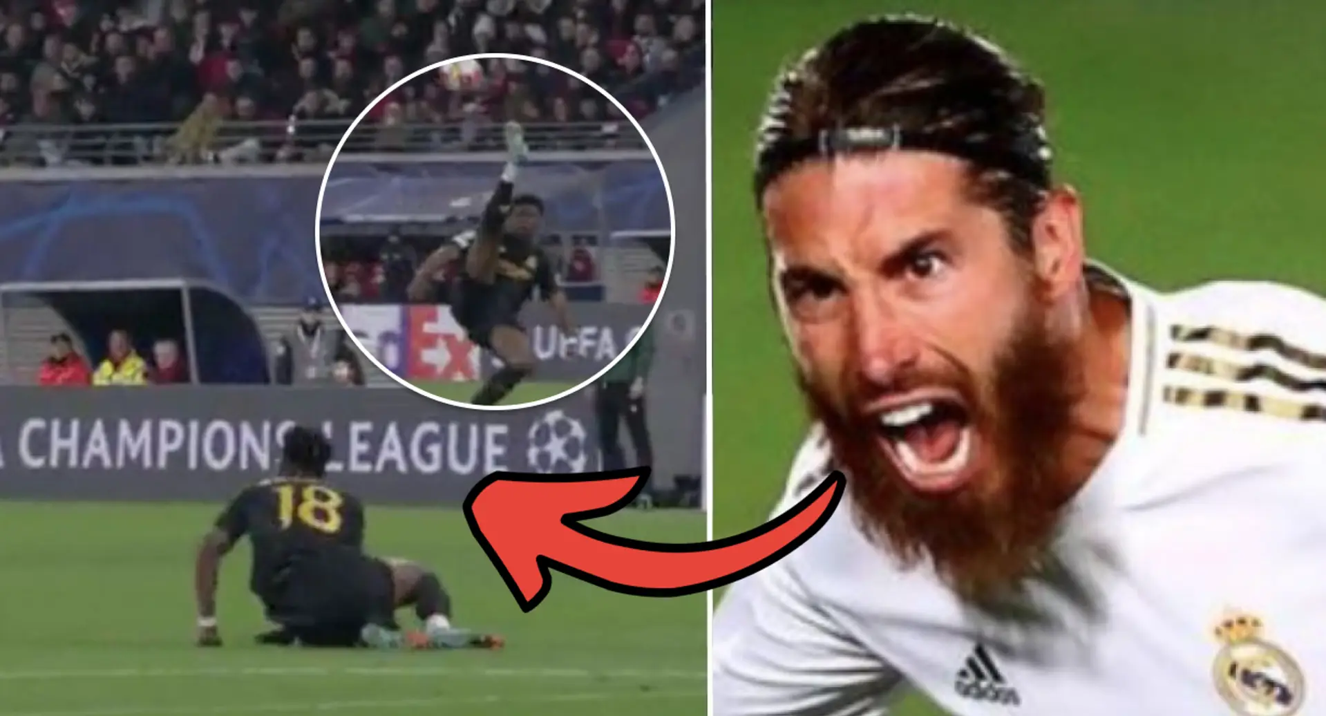 'Bro is moving like a prime Ramos': Madridistas react as Tchouameni pulls off insane acrobatic clearance to deny Leipzig