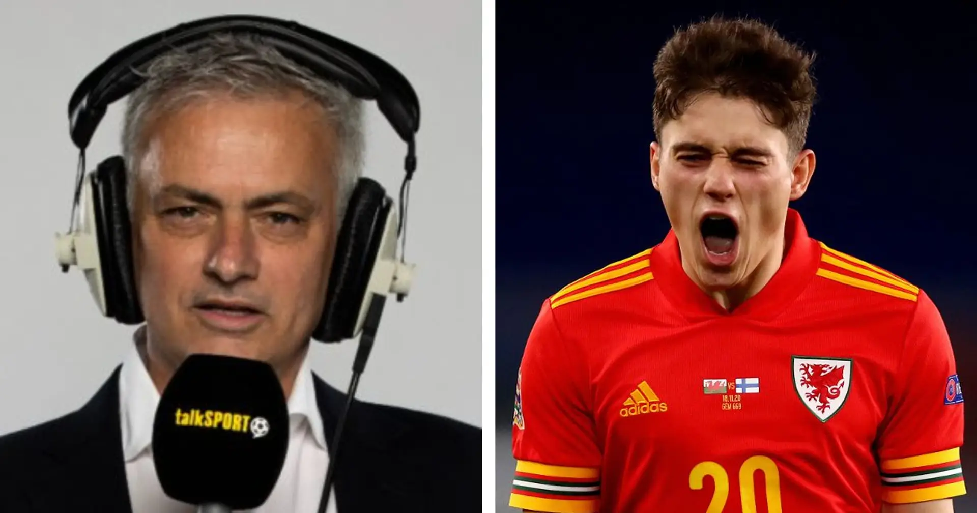 'Wales rely on him a lot': Jose Mourinho continues to heap praise on Dan James