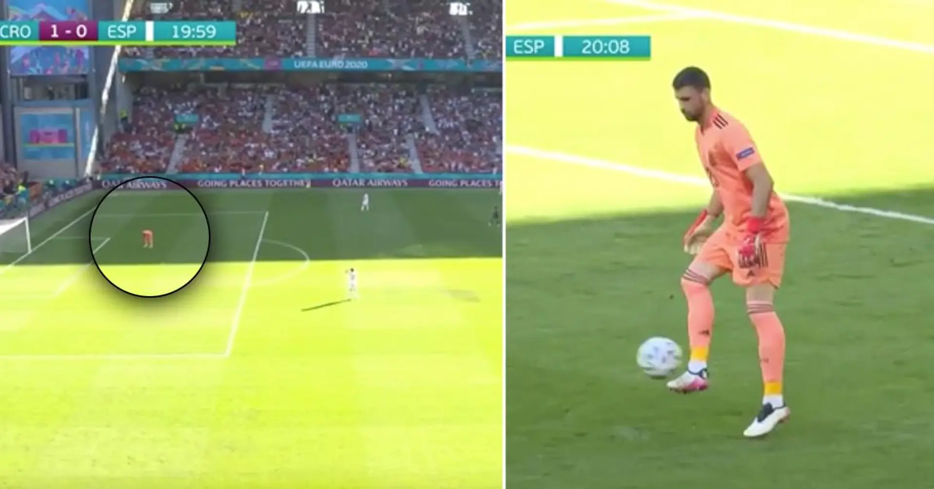 'De Gea would NEVER': Man United fans in shock as Spain goalkeeper Simon allows in ridiculous own goal