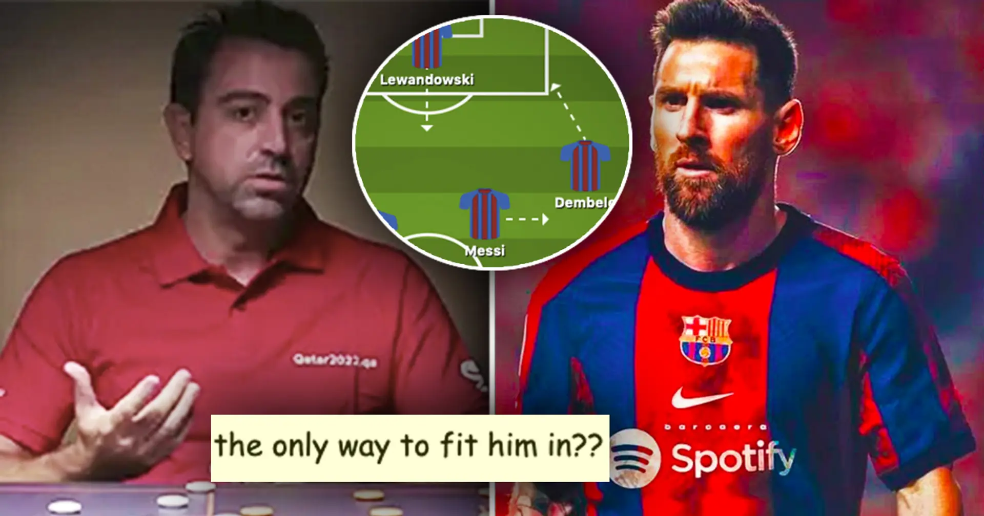 Xavi's trademark tactical novelty might be key to Messi's return: explained