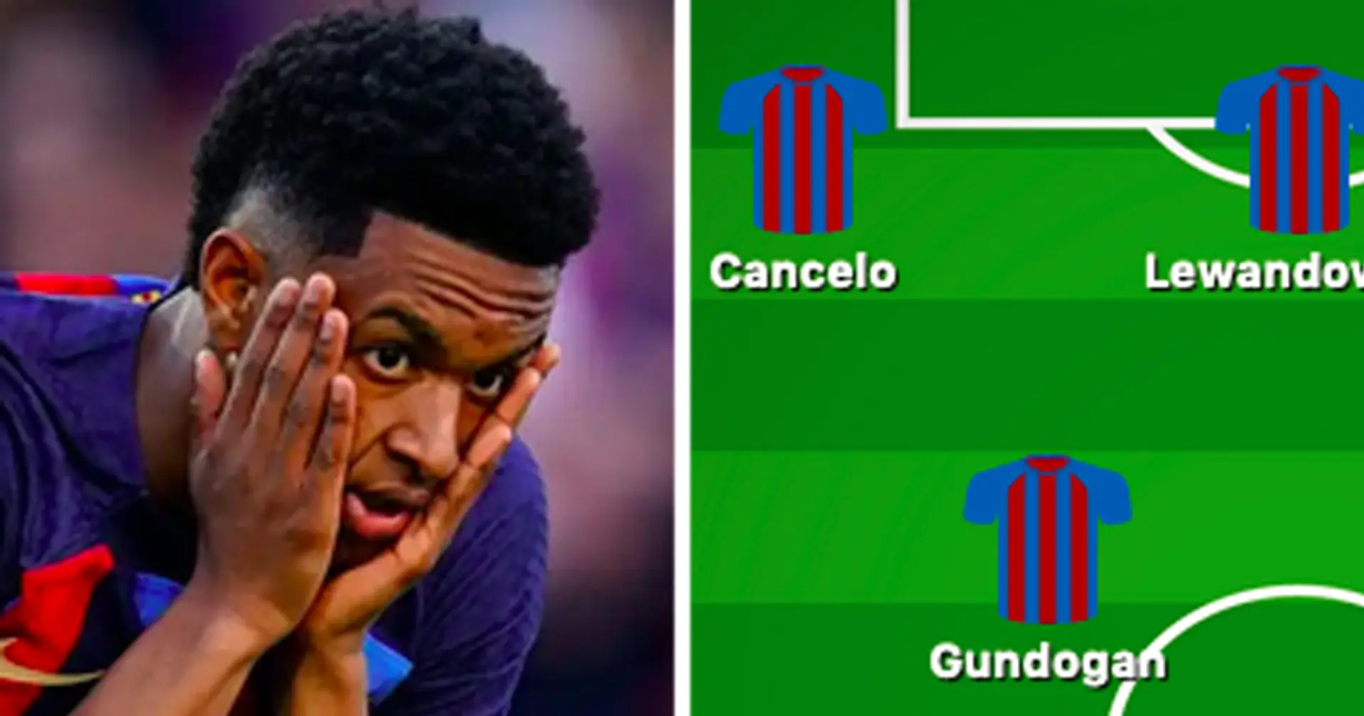 Fan suggests Barca's best XI right now – FIVE defenders in but no Balde