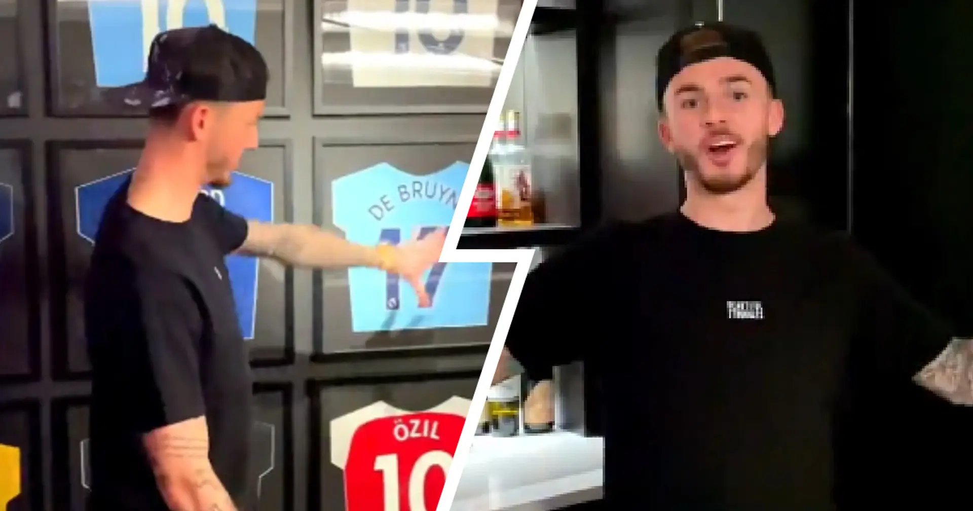 Leicester star Maddison reveals the favourite shirt on his wall - it belongs to a Chelsea icon
