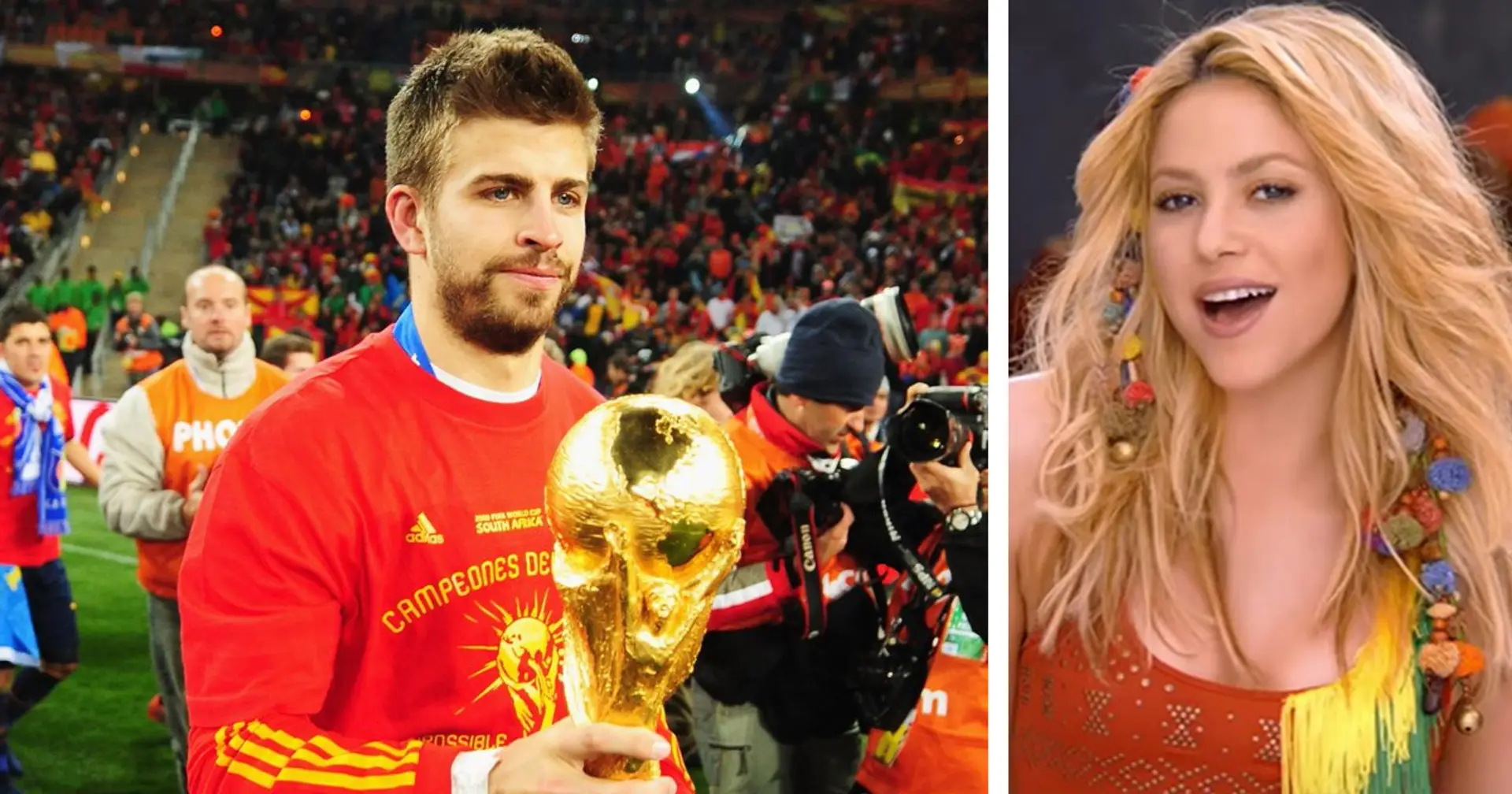 Gerard Pique reveals Shakira's text message about weather that made him fall in love with her