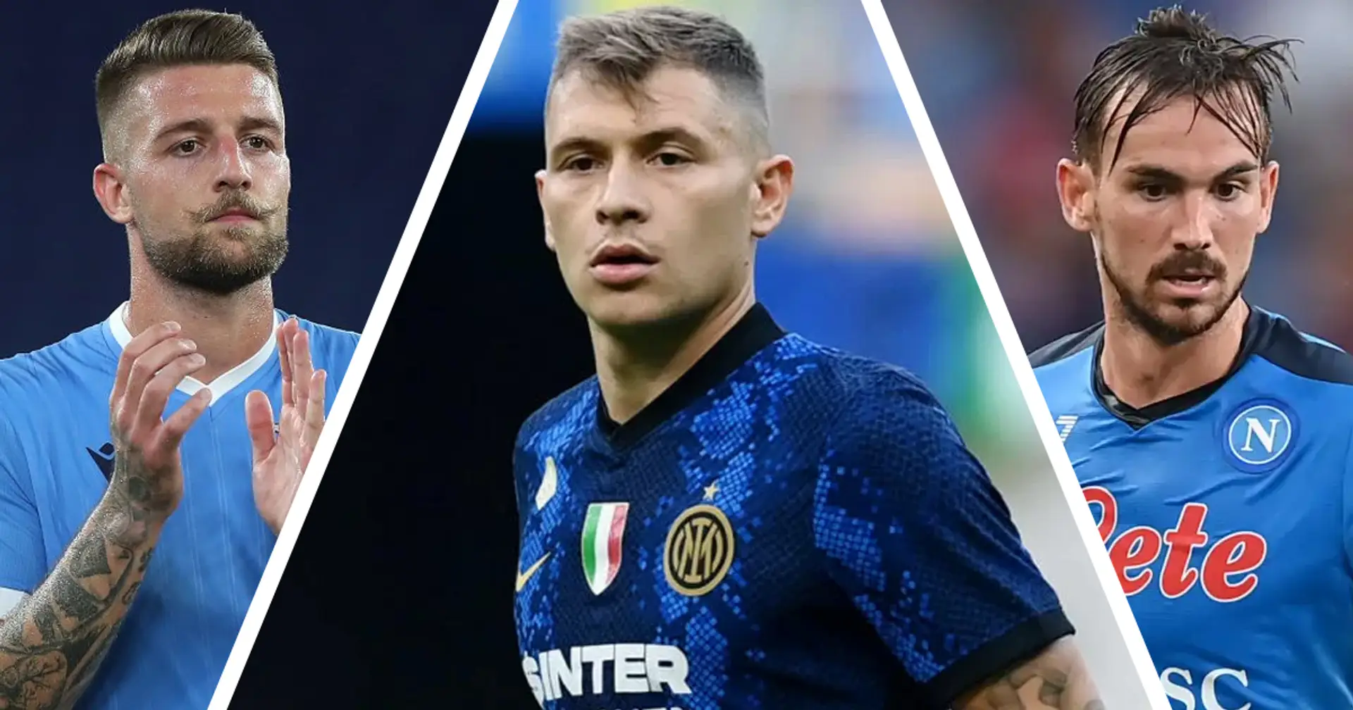 La classifica dei centrocampisti più preziosi in Serie A: domina Barella, tre giocatori dell’Inter in top 10