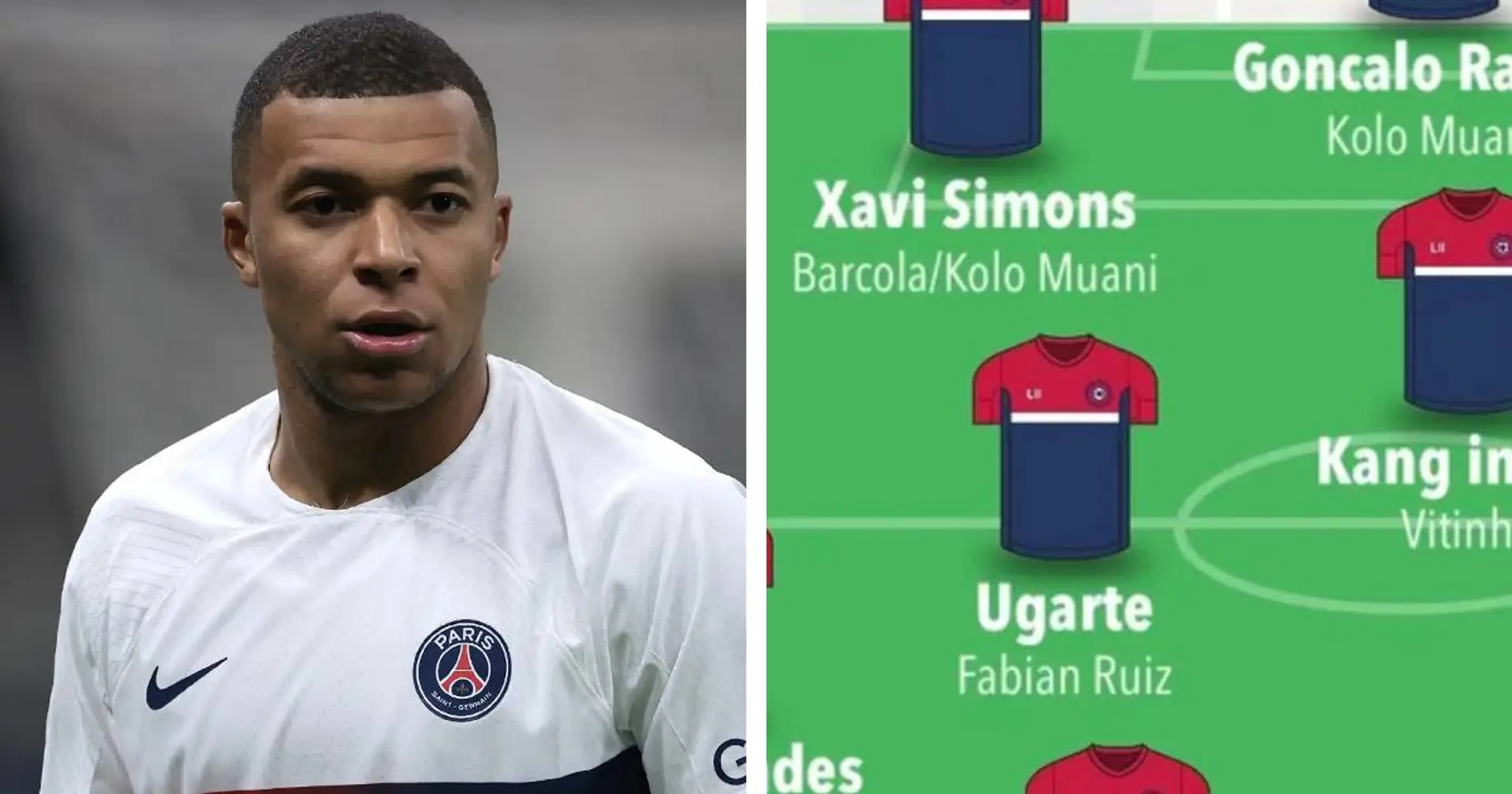 Avec 3 nouveau joueurs mais sans Mbappé : Un fan propose un XI du PSG et son banc pour la saison 2024/25