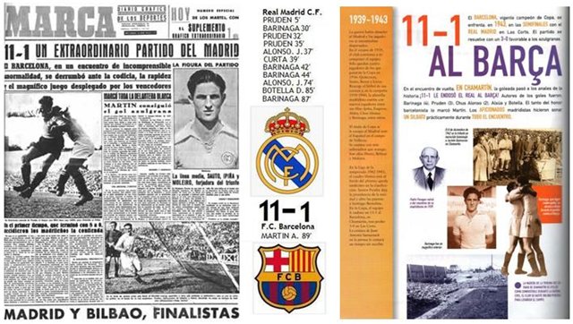 Real Madrid Once Beat Barca 11 1 But Here S Why They Never Show Off About That Game Explained By Historian