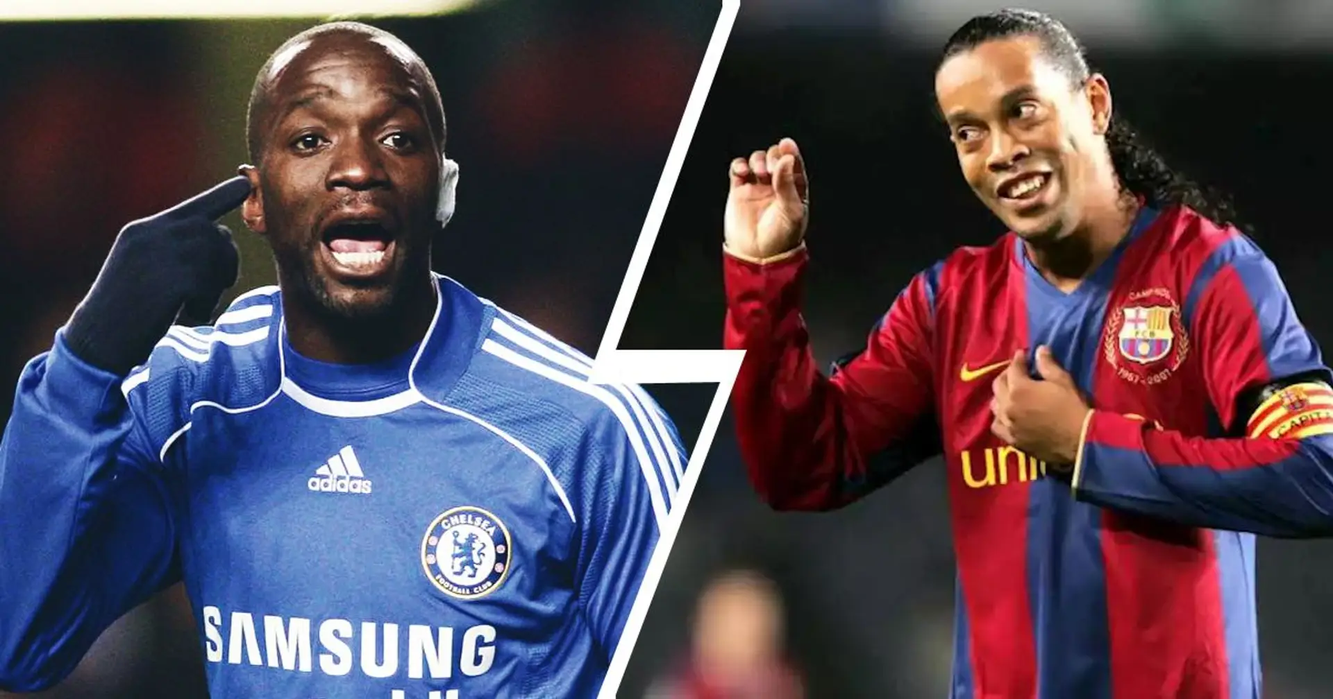 Enthüllt: Makelele drohte, Ronaldinho während des Spiels zwischen Barca und Chelsea "ins Krankenhaus" zu schicken  