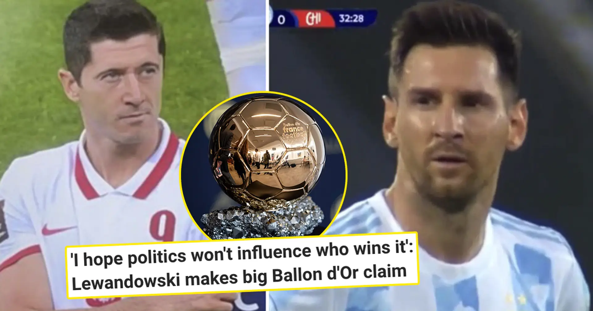 "Contrairement à Lewandowski, il était très respectueux": Un fan du Barca nomme une référence parmi les concurrents du Ballon d'Or de Messi