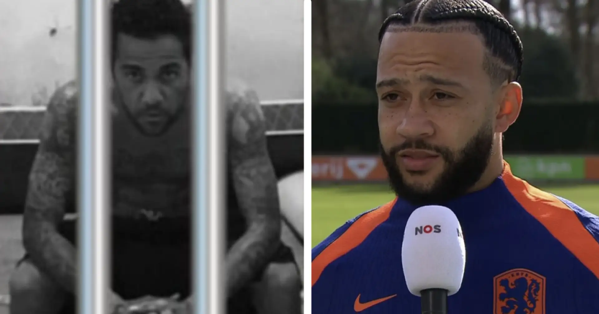 Memphis Depay: 'I don't come from an easy environment. I'm still friends with Dani Alves and Benjamin Mendy'