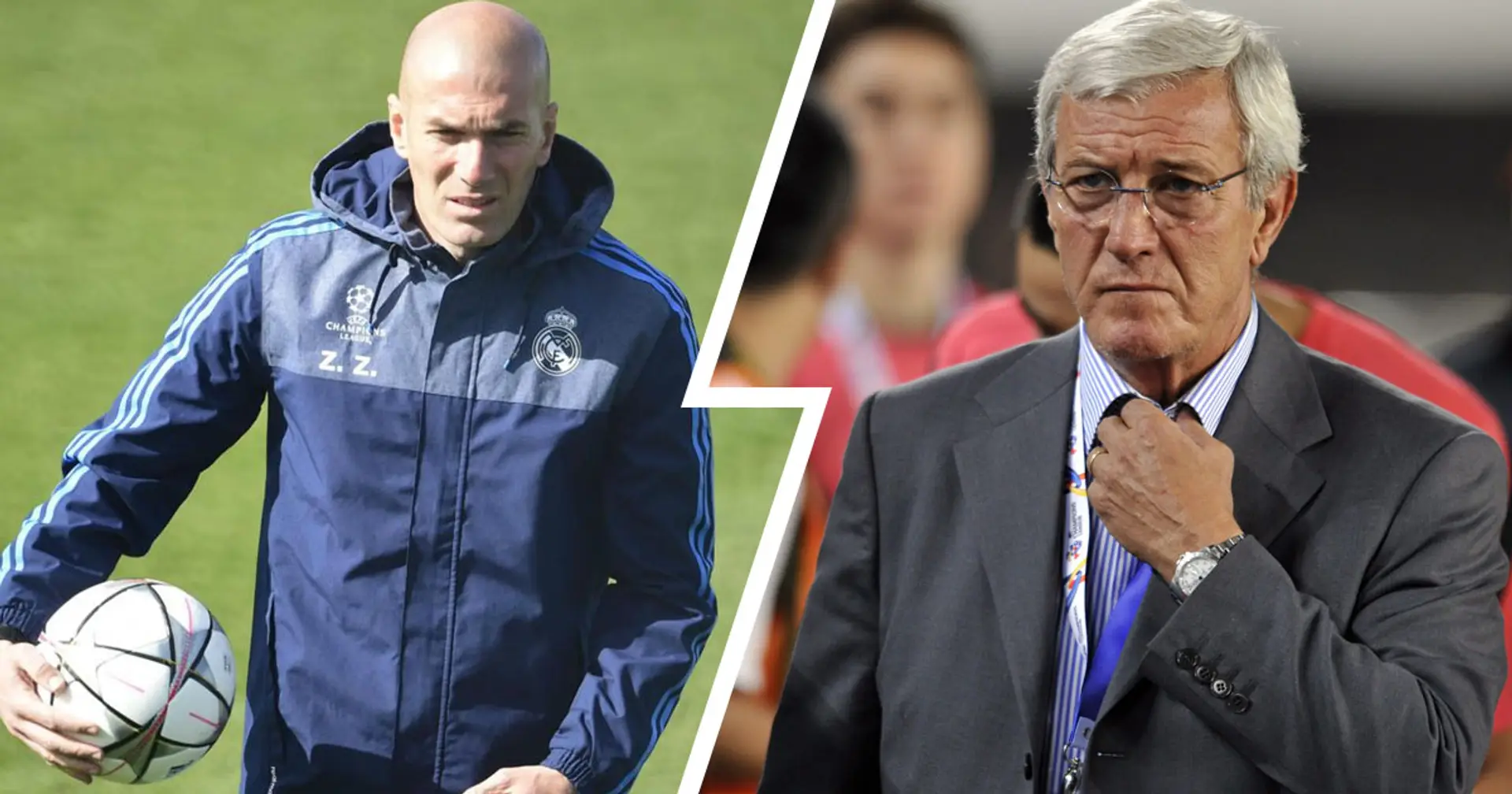 Former Juventus boss Marcello Lippi reveals when Zidane confessed his managerial ambitions 