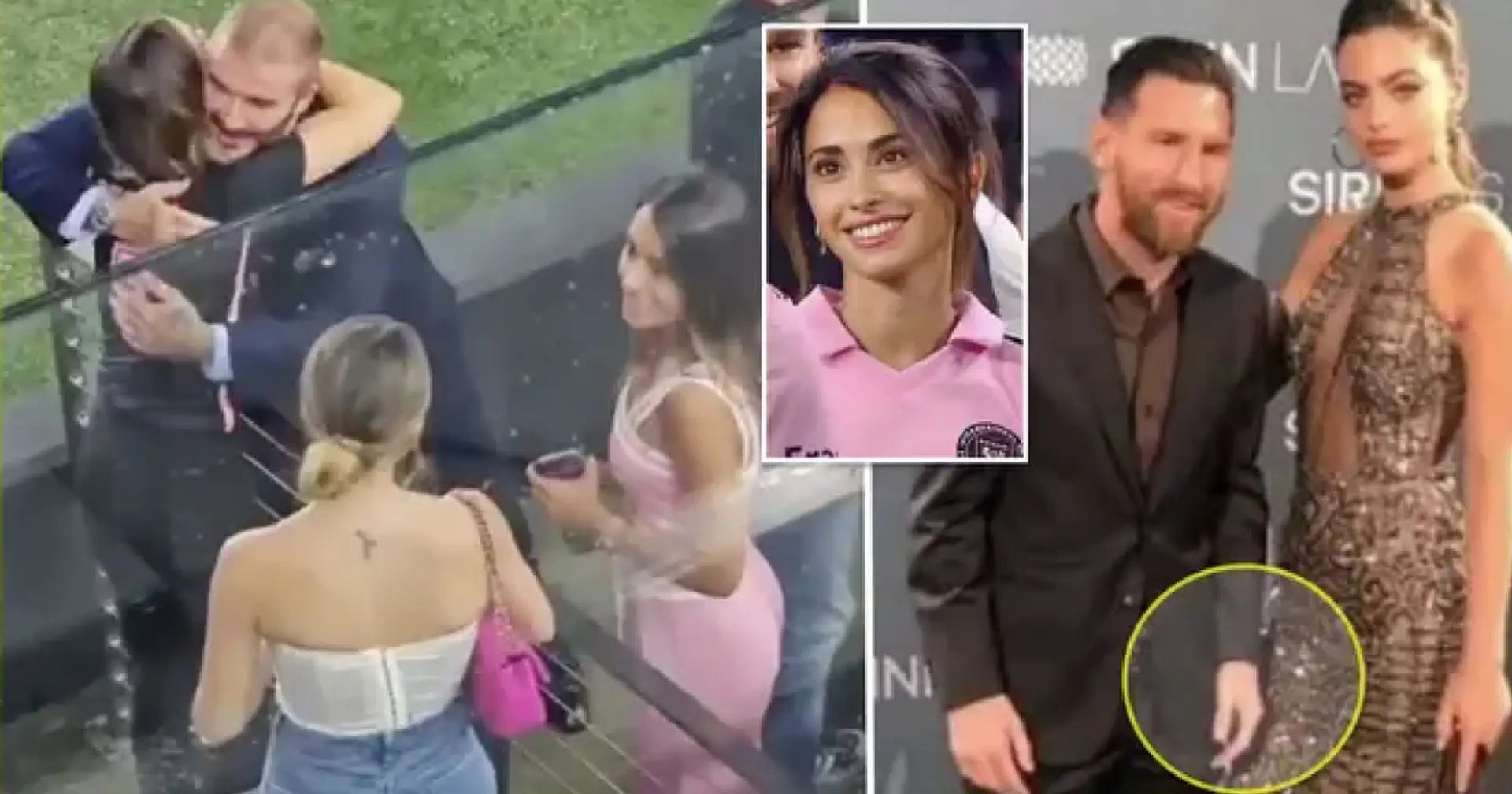 "Und Lionel Messi hält sich derweil von Models fern": Antonelas Reaktion auf David Beckham vor der Kamera ist viral gegangen