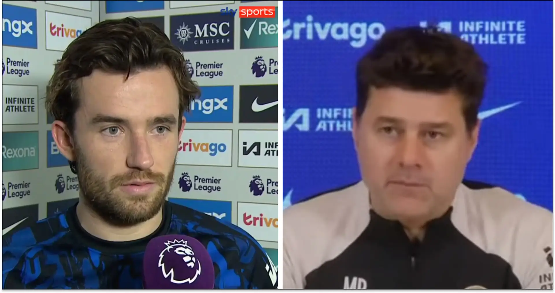 Poch insists Chilwell didn't say 'Wolves wanted it more' — video shows Ben literally saying it