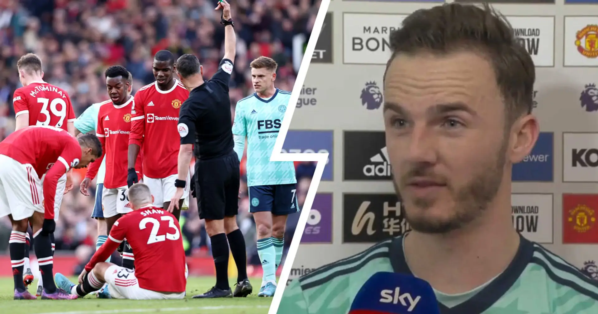 James Maddison: ‘We’re disappointed not to get three points. That tells you the story about Old Trafford right now’
