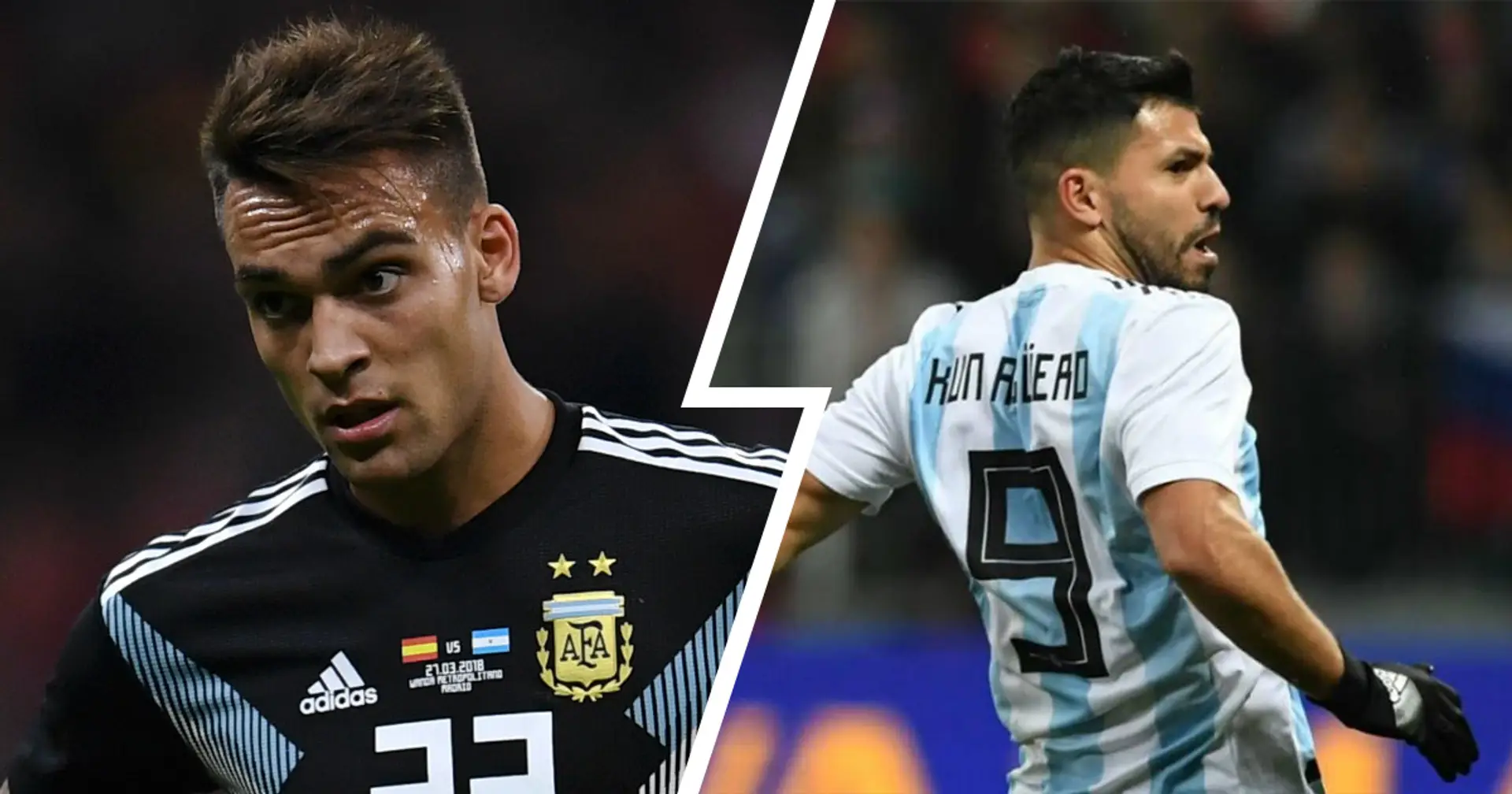 Agüero apunta a titular vs Paraguay: podría quitarle el puesto a Lautaro en Argentina