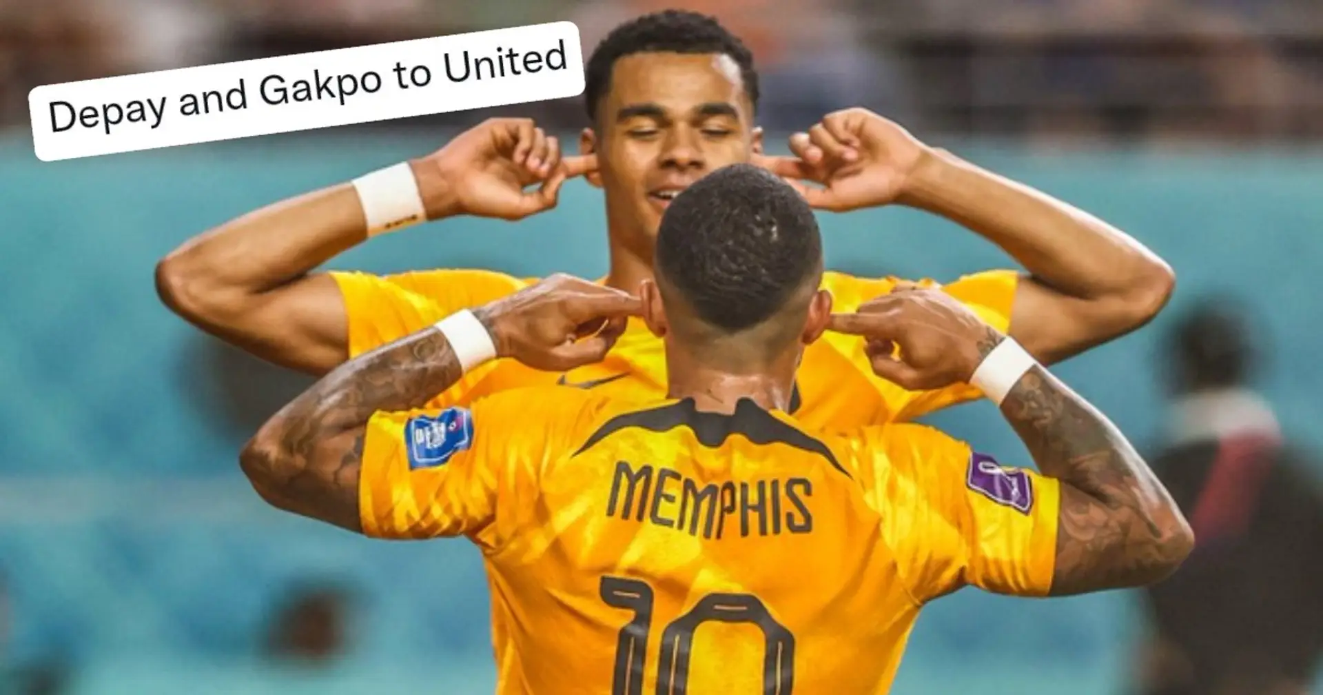 Sign them both: Fans want Gakpo and Depay at Man United 