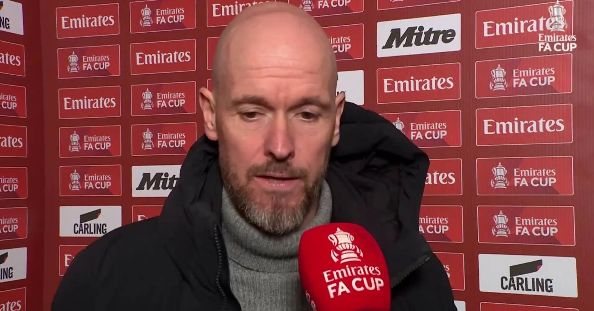 'Newport are 16th in League Two': Man United fans livid with Erik ten Hag's post-match comments