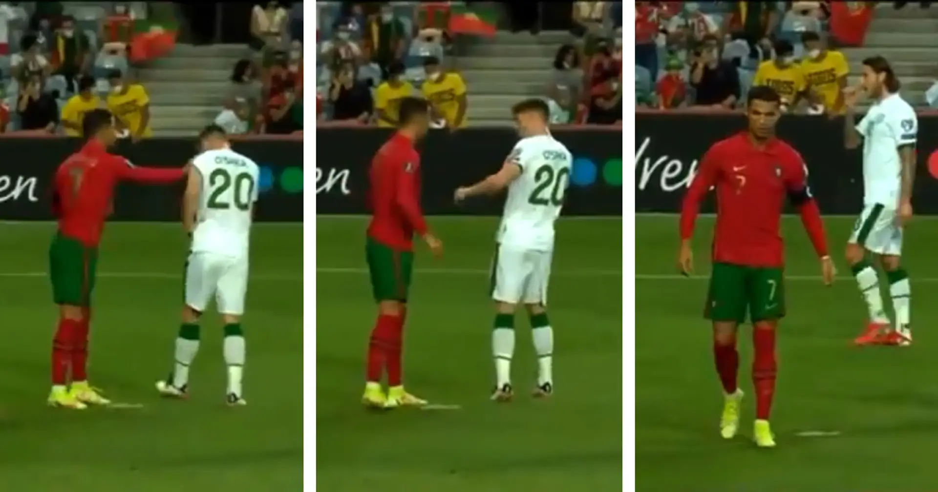 Cristiano Ronaldo escapes punishment for nearly slapping opponent before missing penalty for Portugal