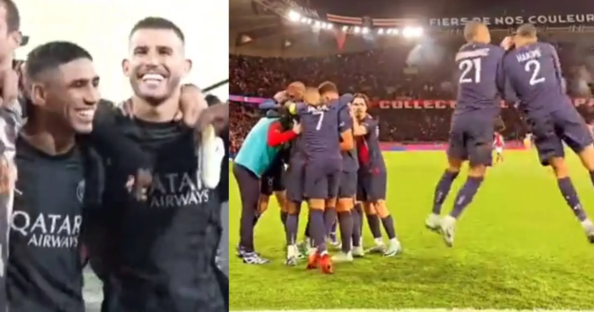 Repéré : 2 joueurs du PSG fêtent un but contre Monaco à leur manière - leur amitié est plus forte que jamais
