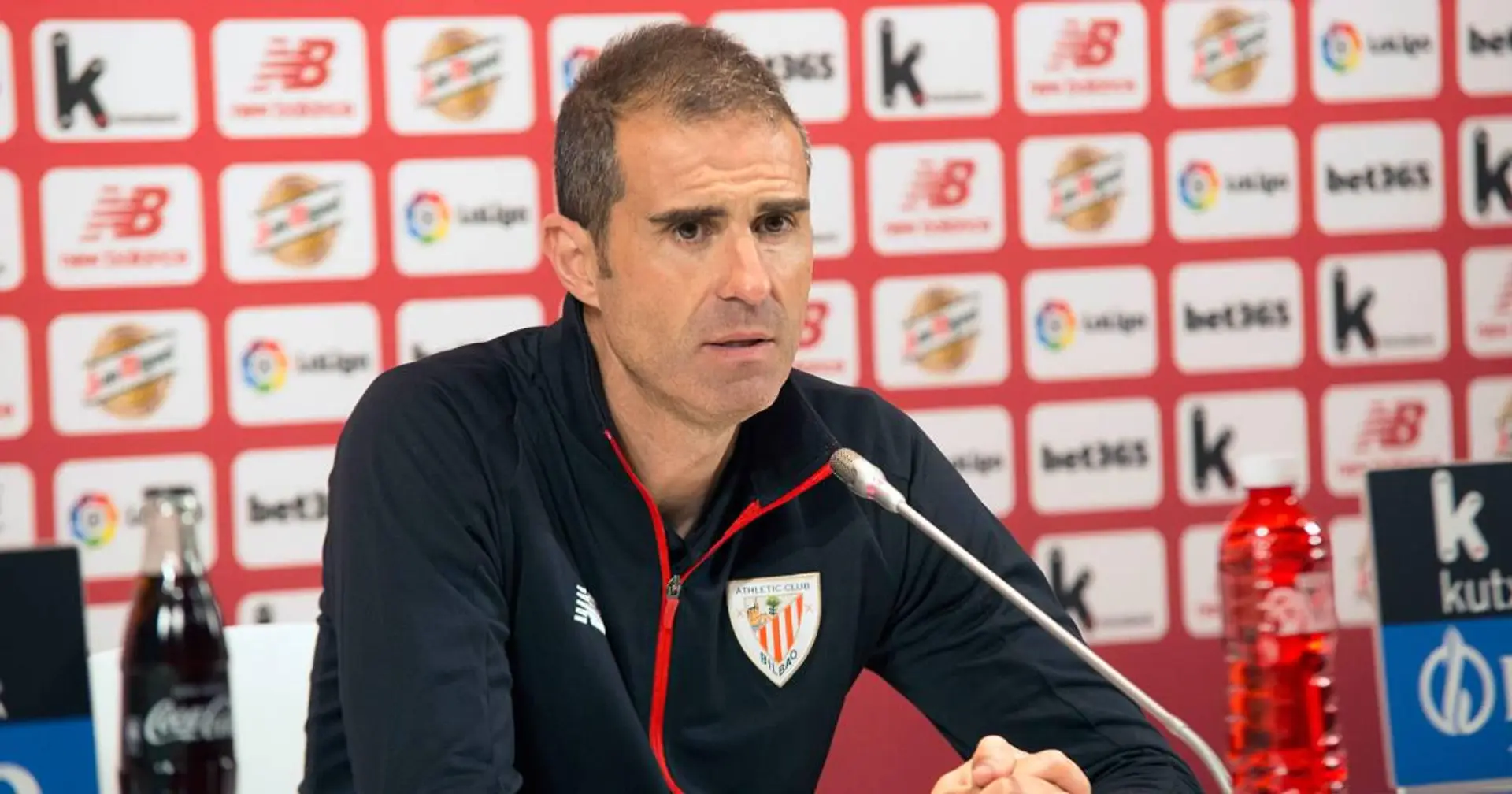 Garitano, entraîneur de Bilbao, prévient Madrid: "Nous étions déjà à égalité l'année dernière''