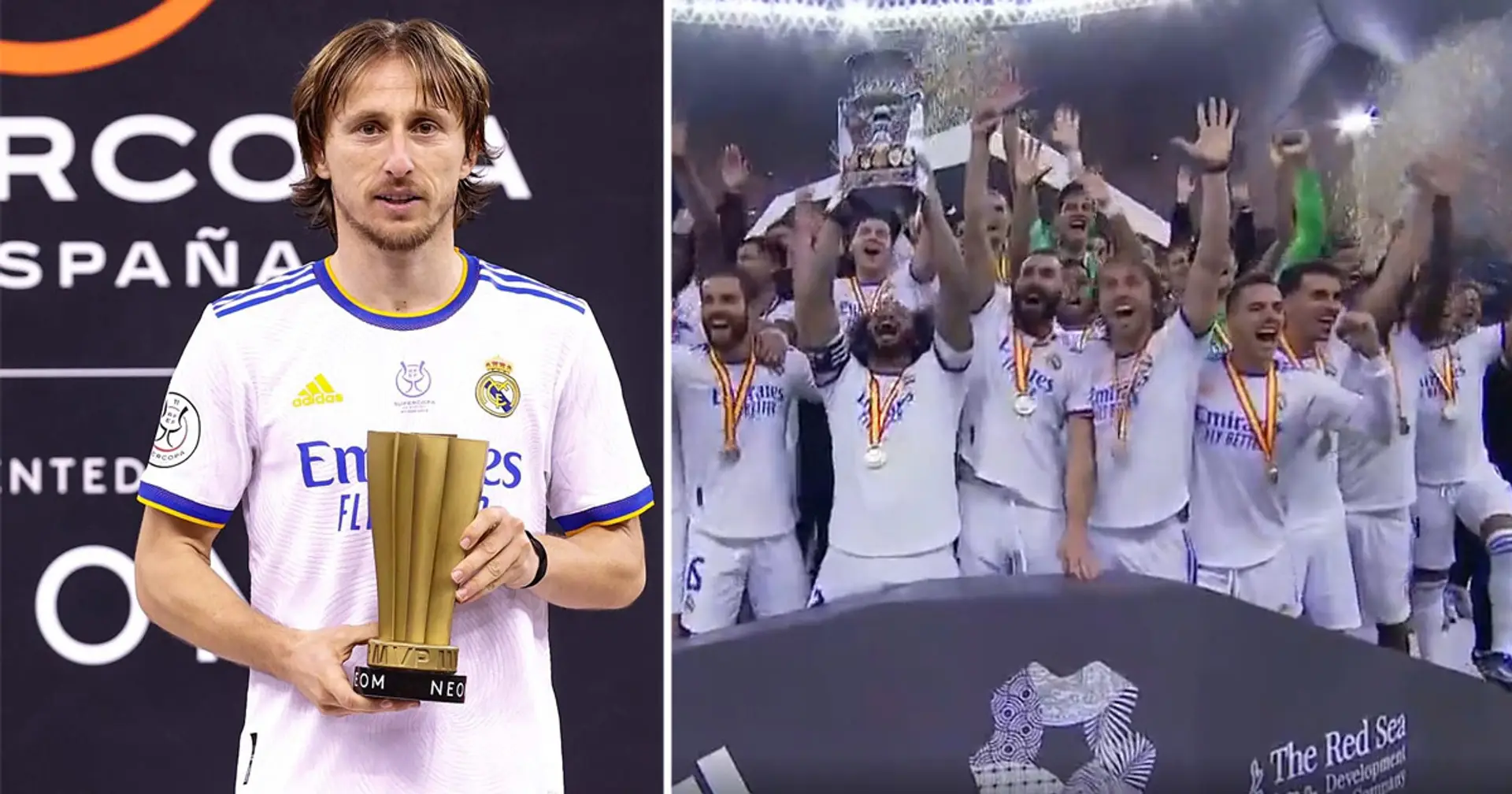 8 best pics as Real Madrid celebrate Spanish Super Cup win