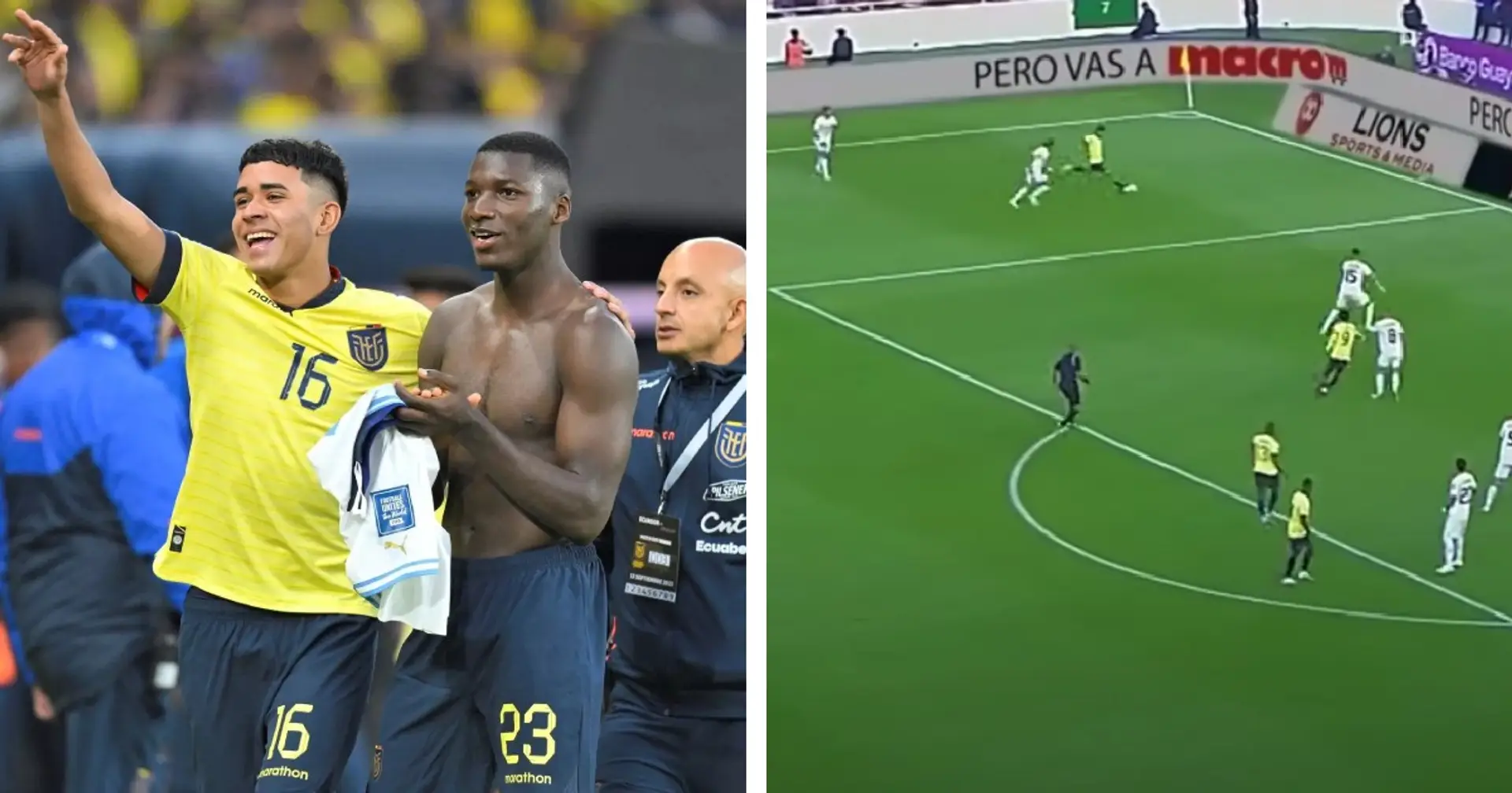 Watch Chelsea boys Caicedo and Paez claim assists to help Ecuador beat Uruguay 2-1 (video)